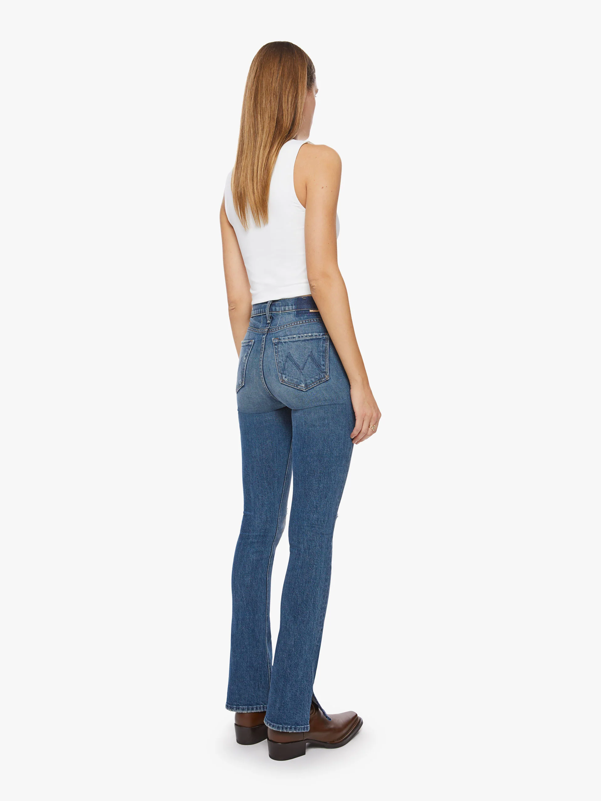 1293-259mc High Waisted Runaway Slice Heel