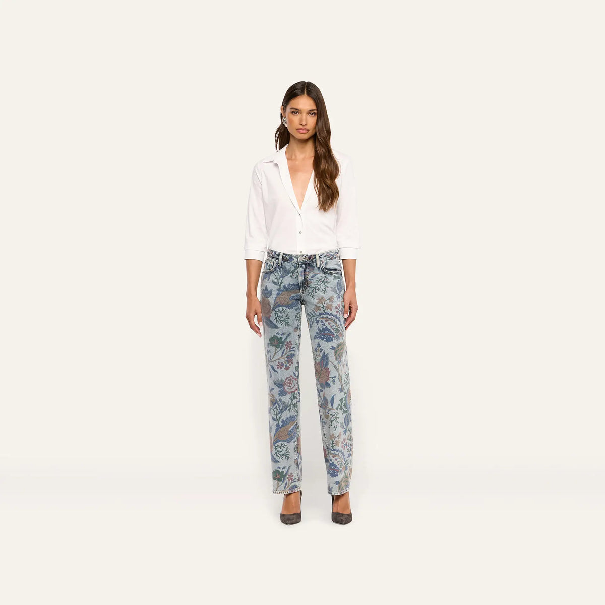 20120ima L'AGENCE The Gianna Stovepipe denim