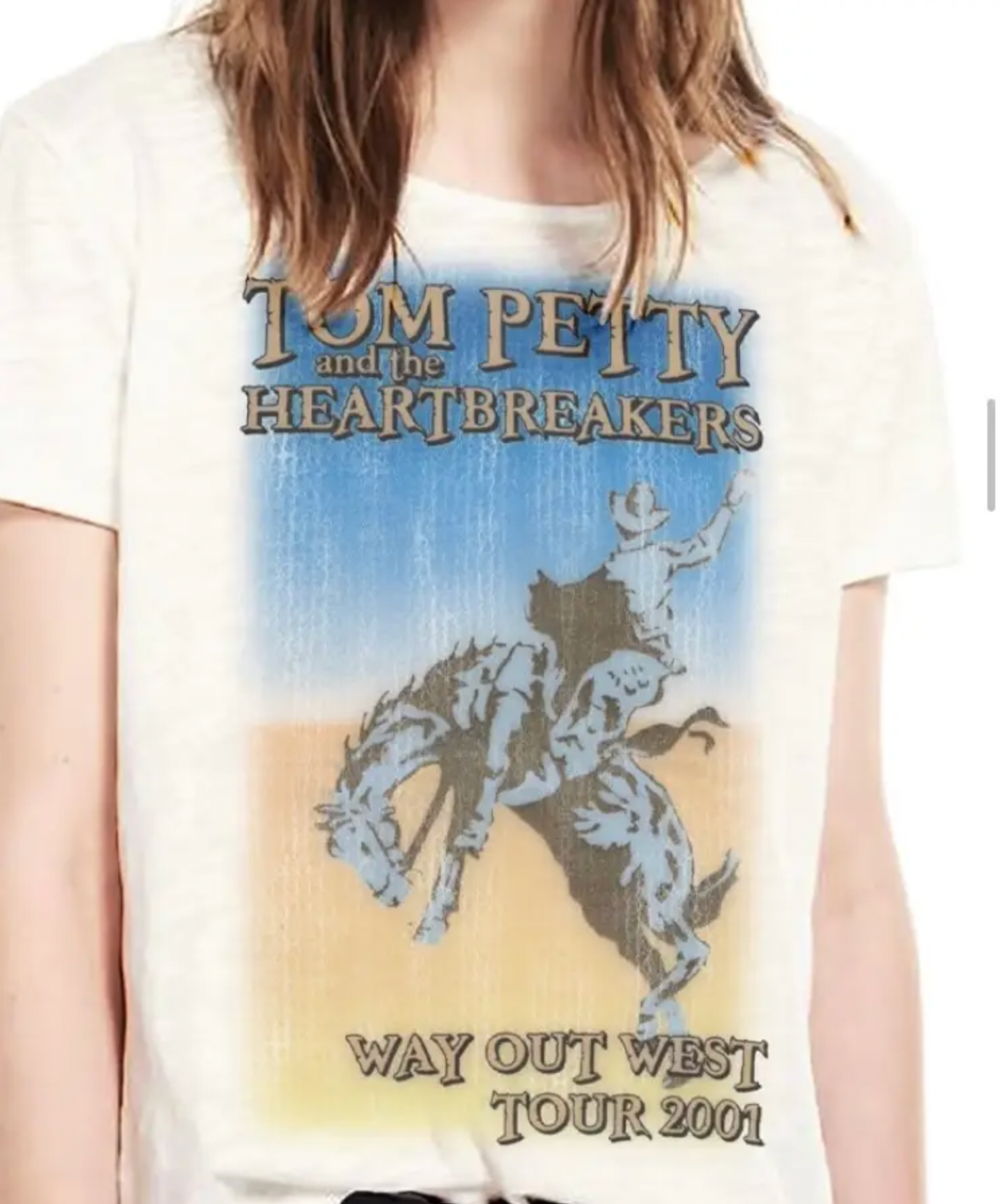 PPCTPWTw Prince Peter Tom Petty Western Tee