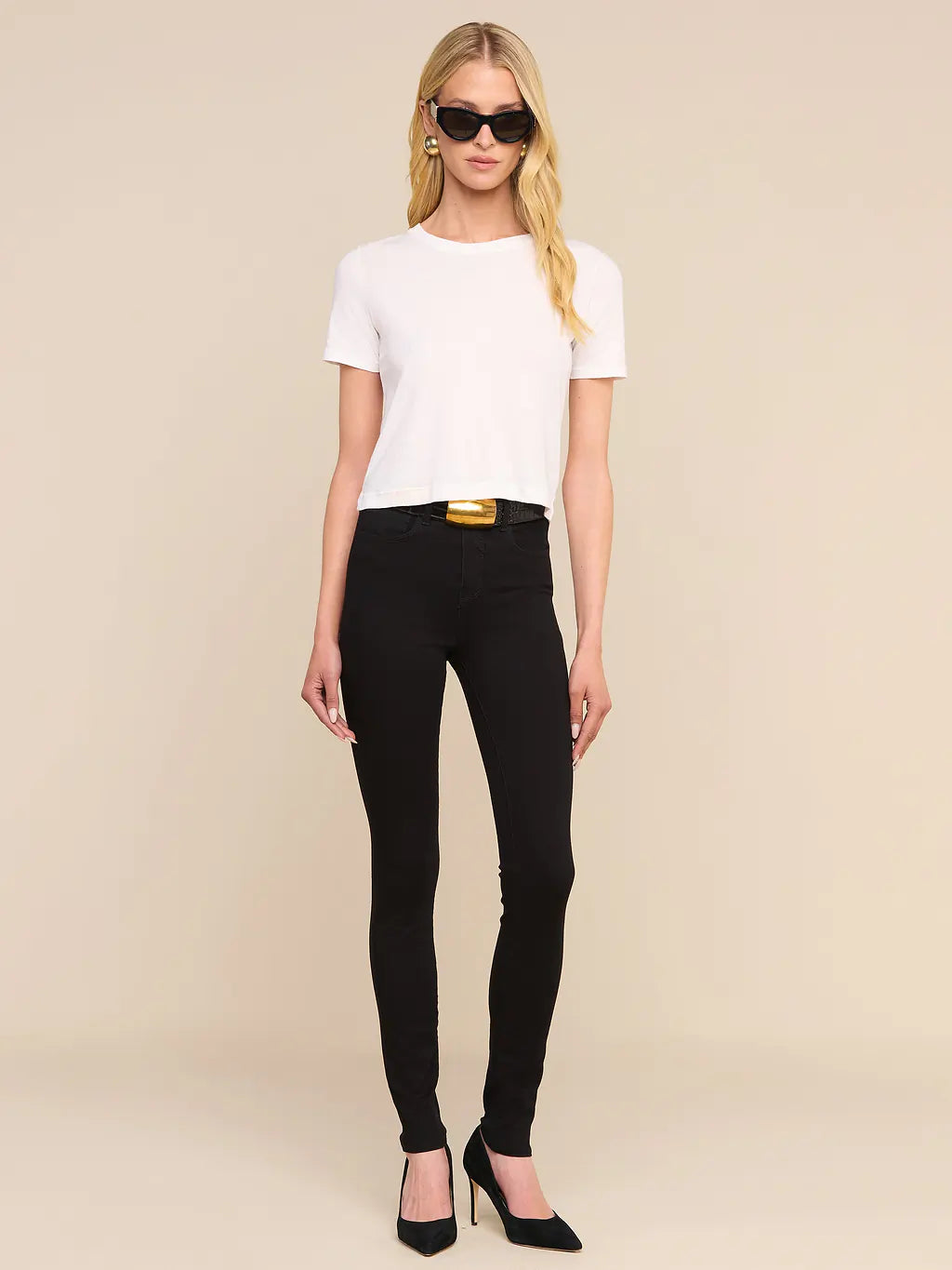 2352DNMn L'AGENCE Marguerite H/R Skinny