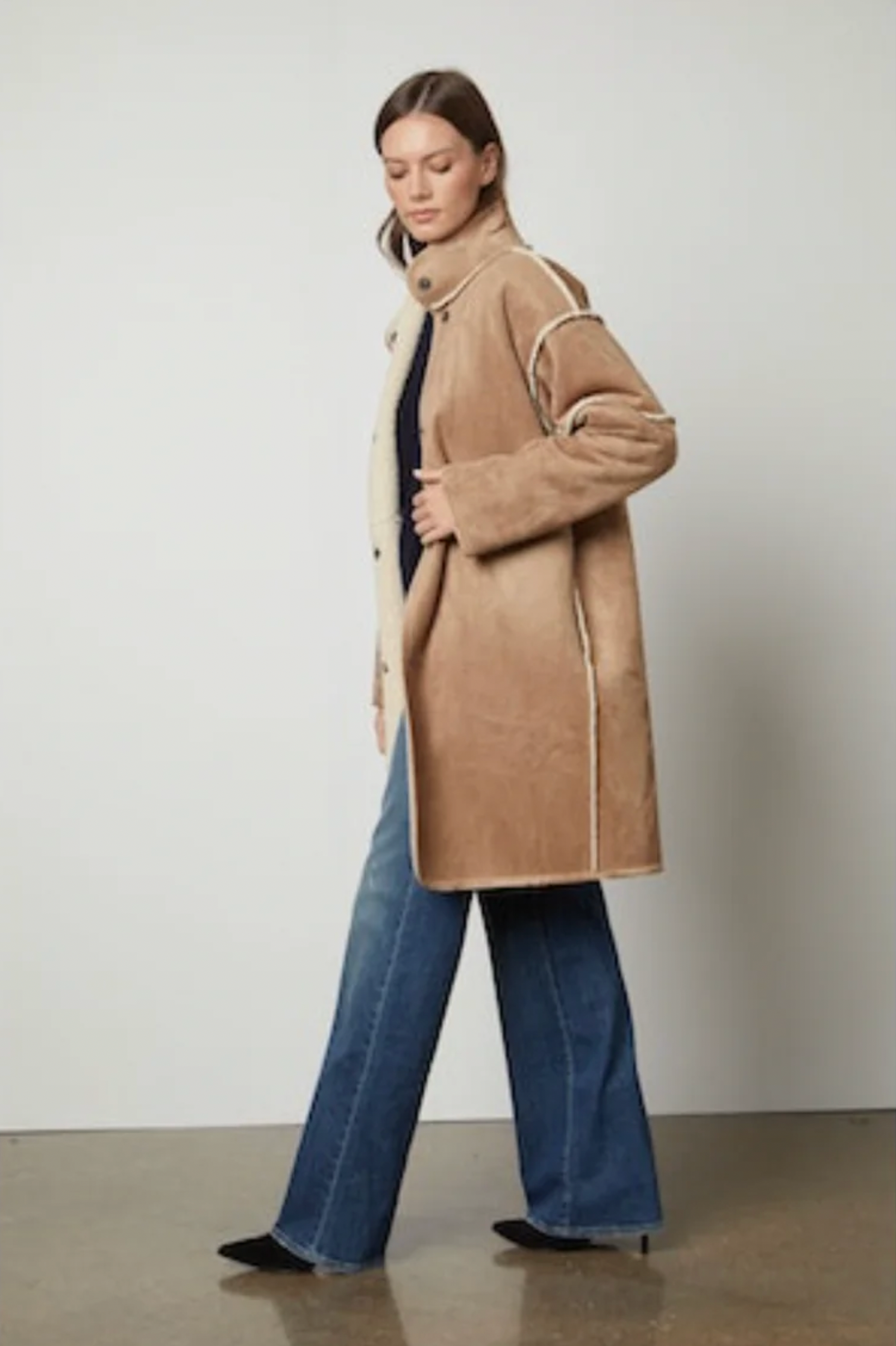 Velvet reversible hotsell coat