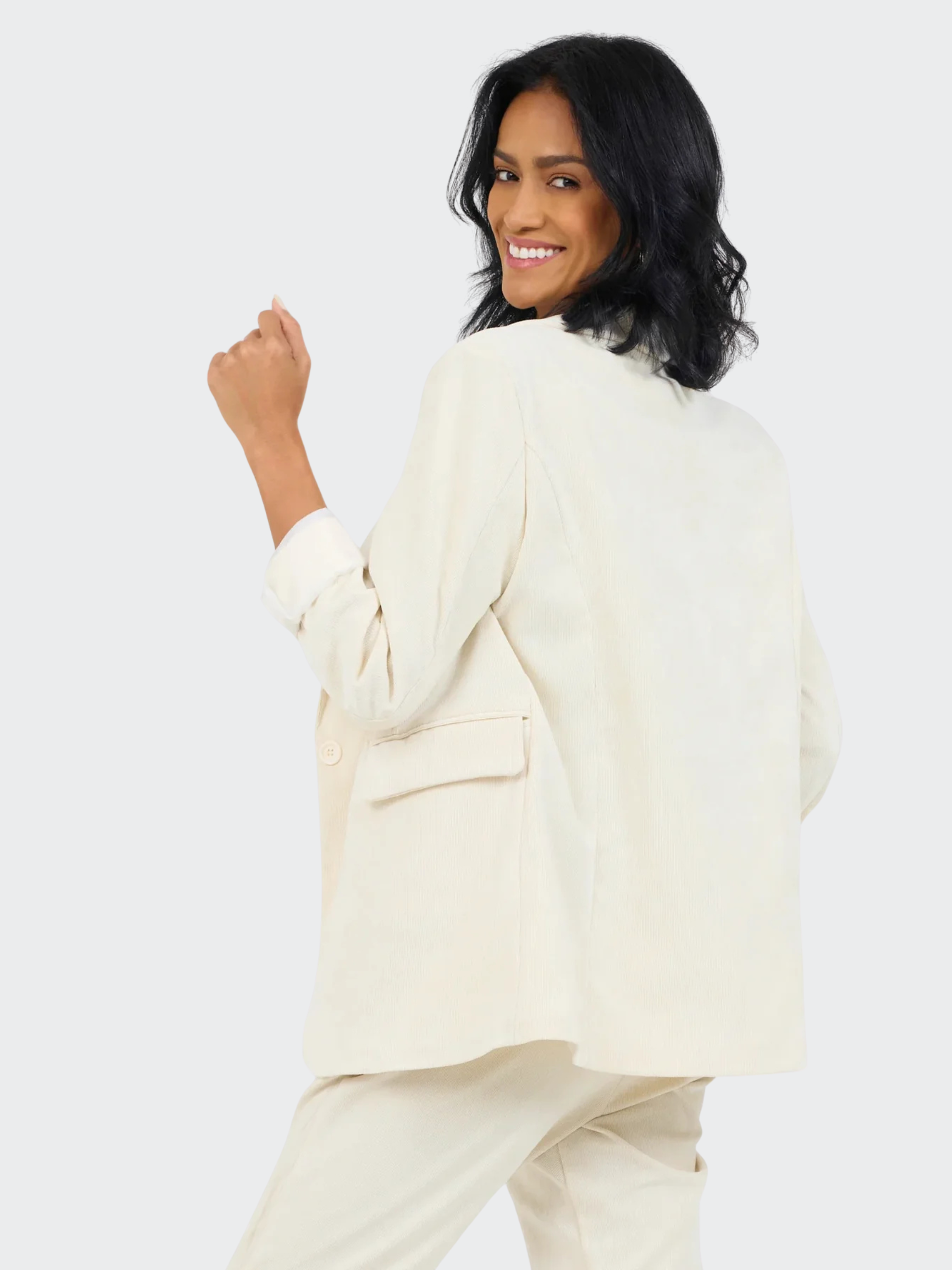 MAXWELLww Suzy D Baby Cord Blazer