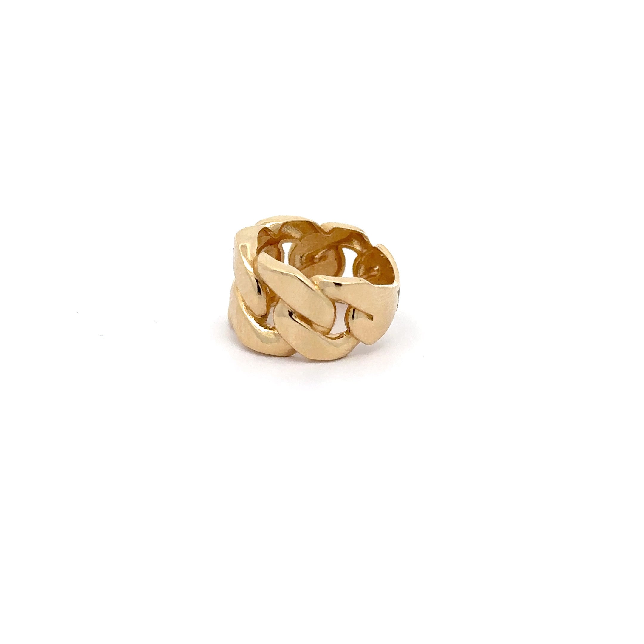 WD1187 14kt Gold Link Ring