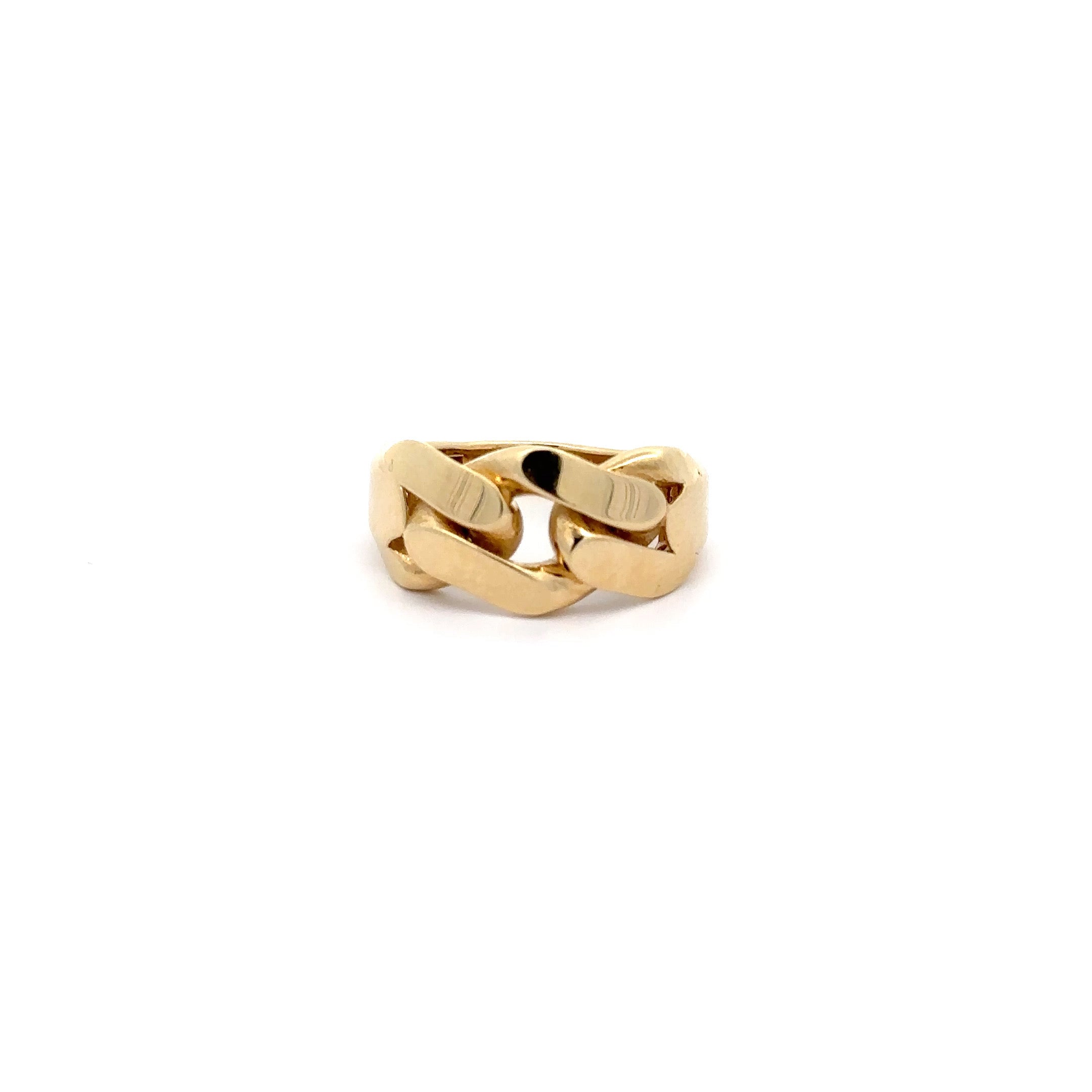 WD1188 14kt Gold Link Ring