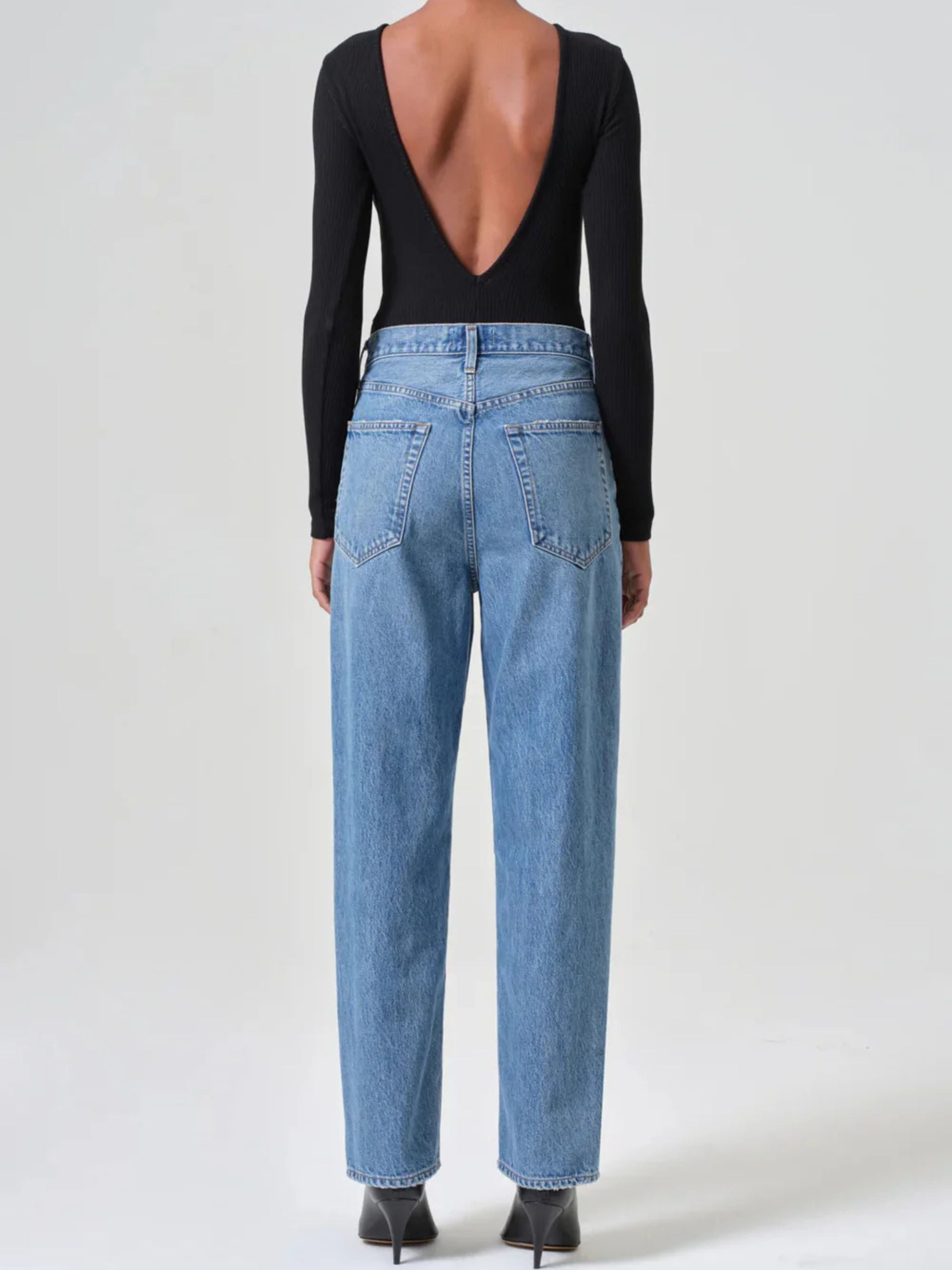 A208-1535f AGOLDE V-Waist Baggy