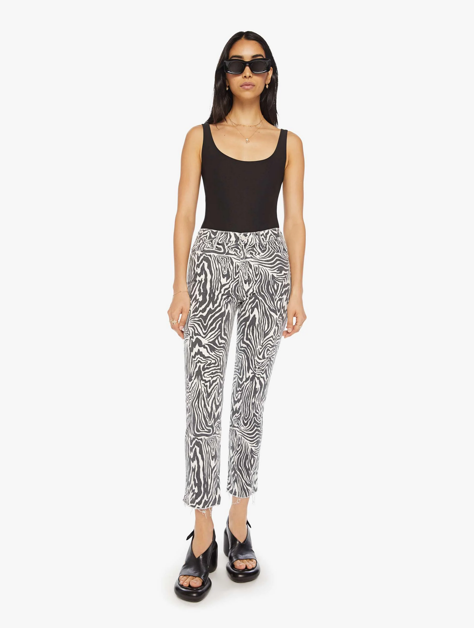 舞  ReFa CLEA The Half-Pipe Ankle Cuff Fray - Perfectly Imperfect | MOTHER