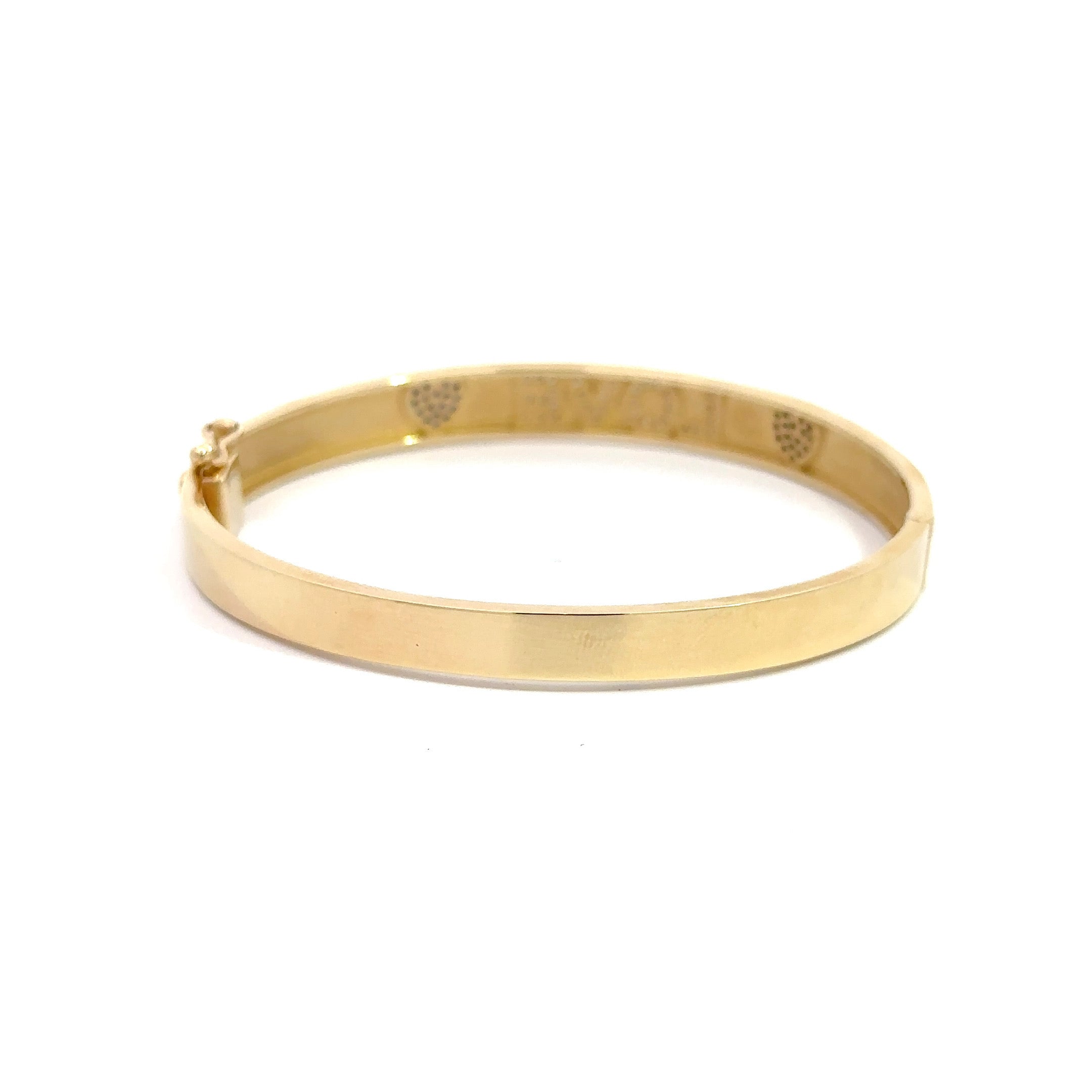 WD1191 14kt Gold Diamond and Blue Sapphire LOVE cuff bracelet