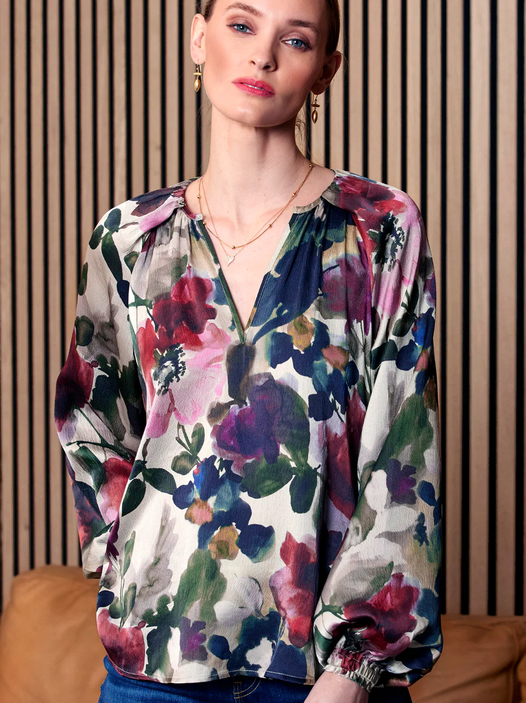 T1610-WIRO Go Silk Go Foldover Top Printed