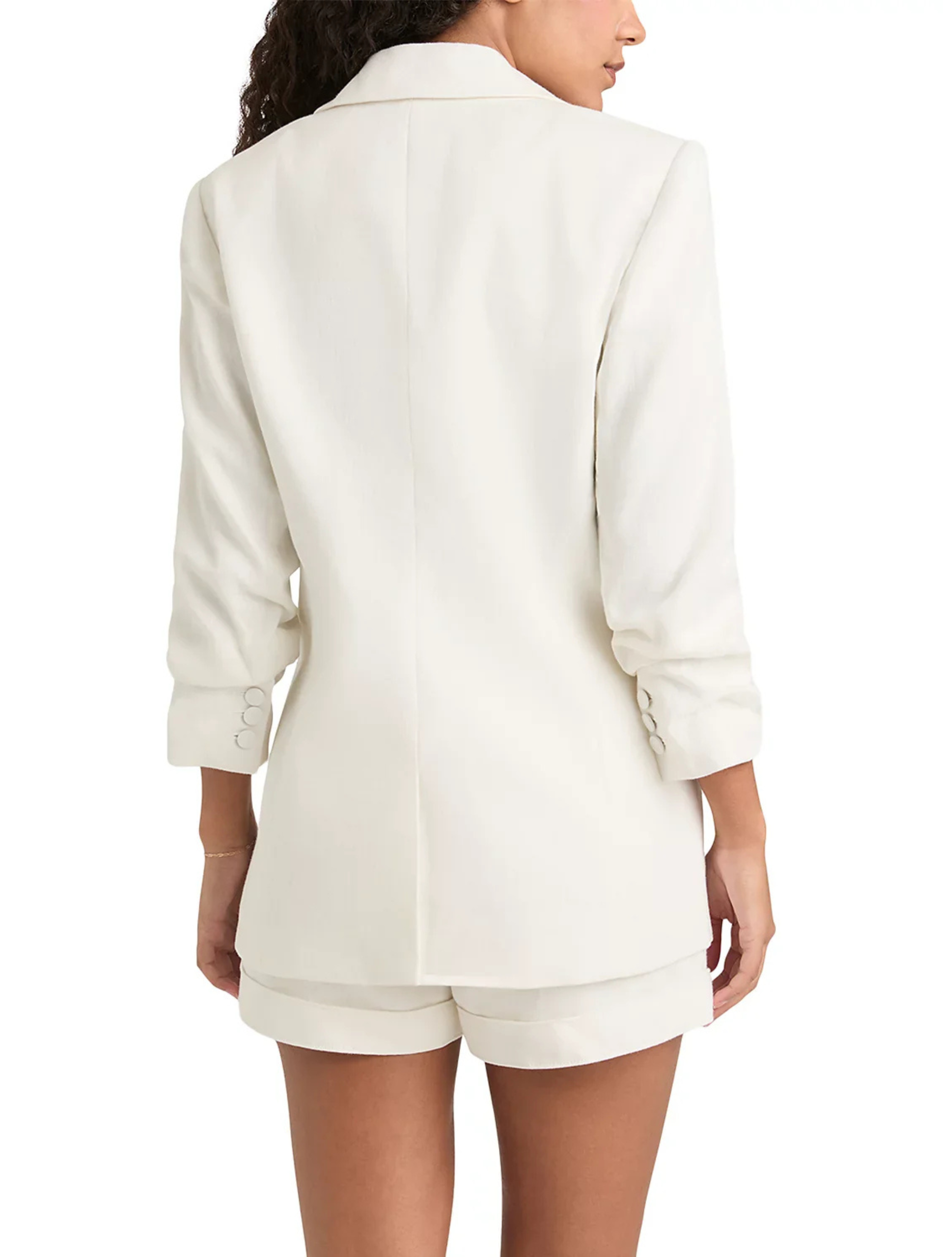 Zj844818sz Cinq de sept Linen Suitin Kylie Blazer