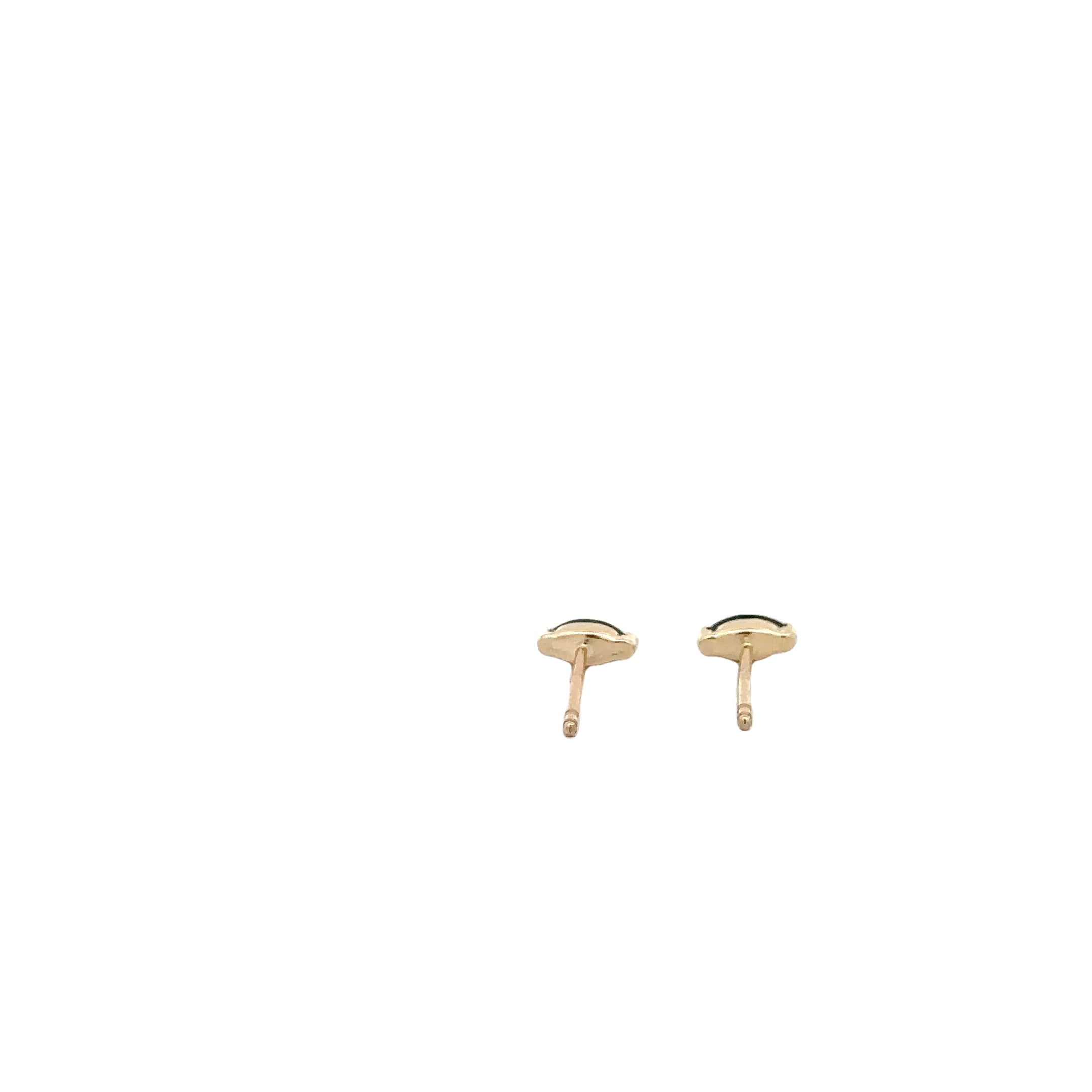 WD1776 14kt gold Sapphire Marquise Stud Earrings