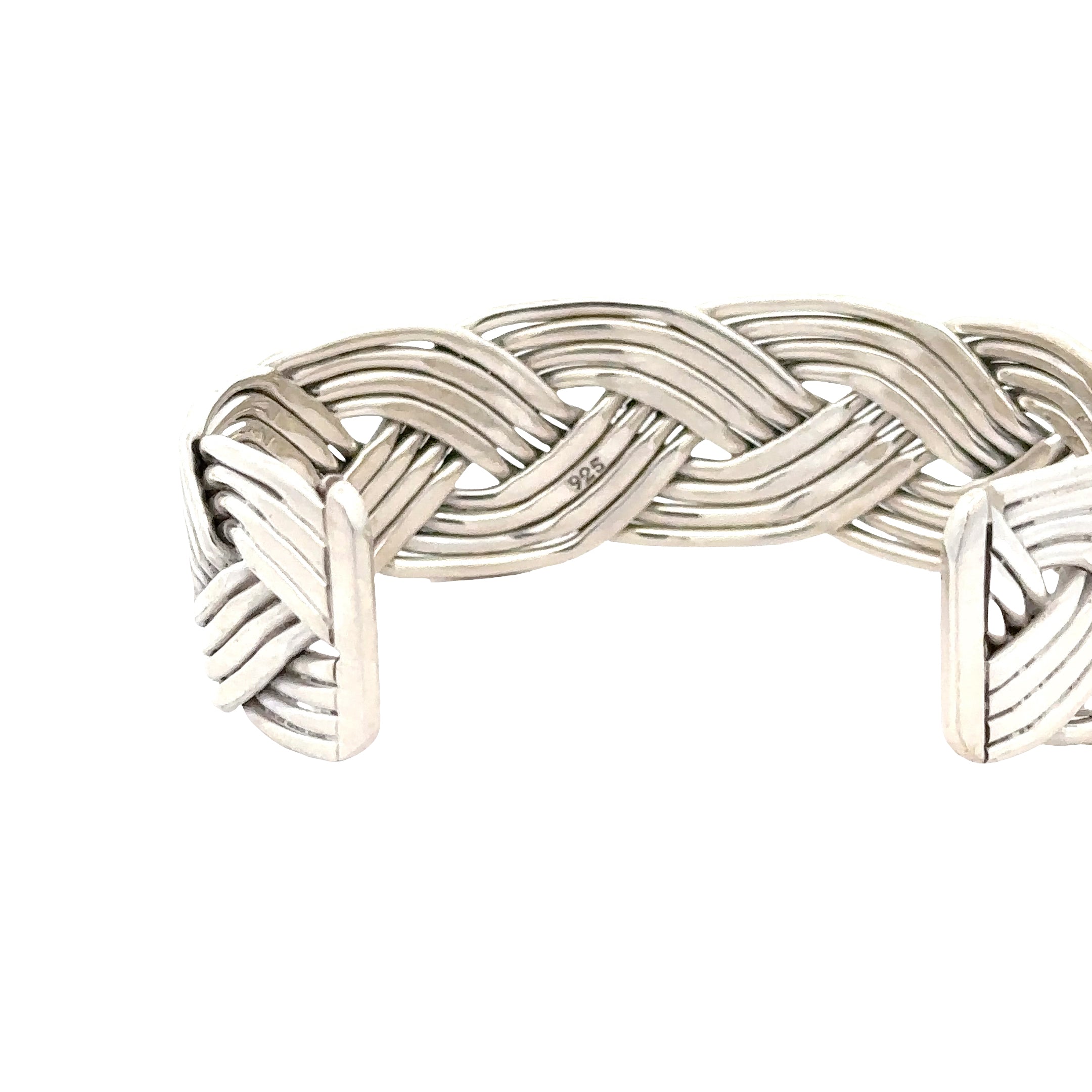 SSXB553 Sterling silver Sailors Knot Cuff Bracelet