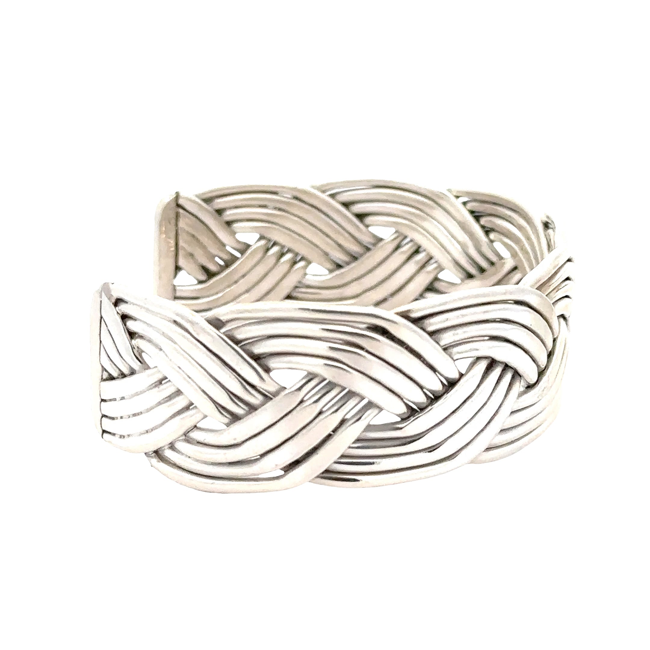 SSXB553 Sterling silver Sailors Knot Cuff Bracelet