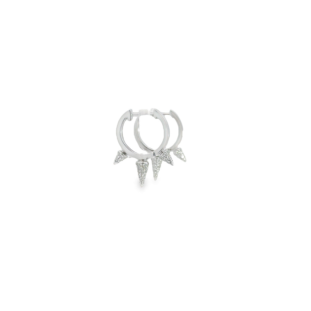 WD1019 14kt Gold 3 spike earring