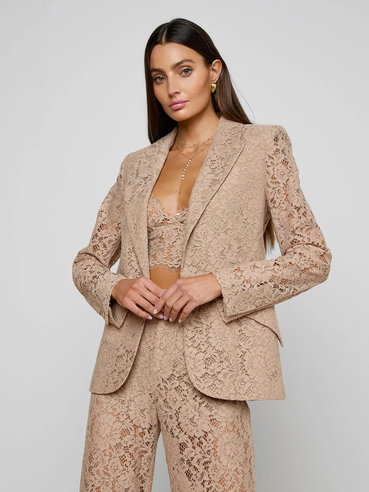 1377ACKcapu L'AGENCE CHAMBERLAIN BLAZER