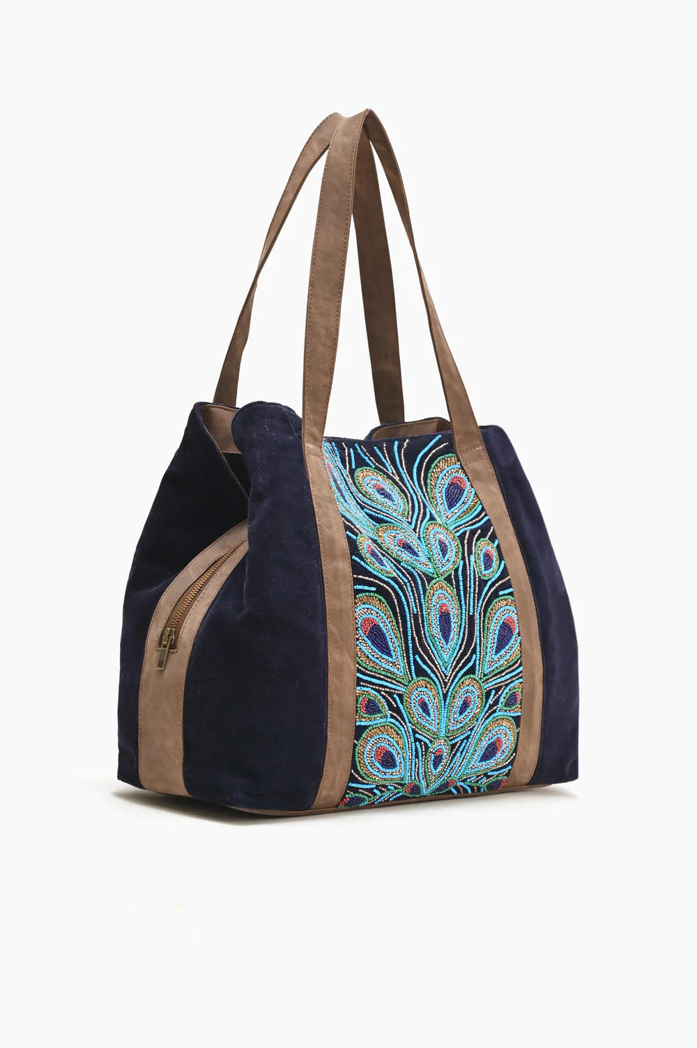 AB23-940 America & Beyond Peacock Day Tote