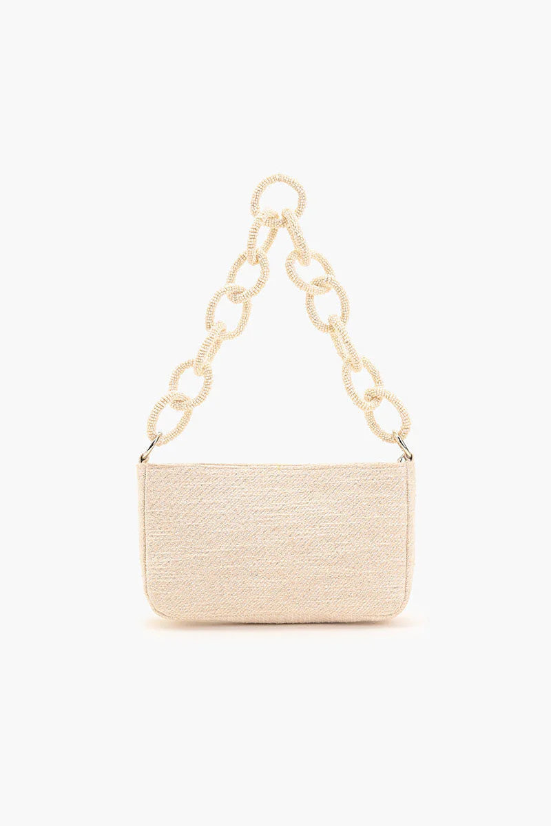 America & Beyond Embellished Shoulder Bag