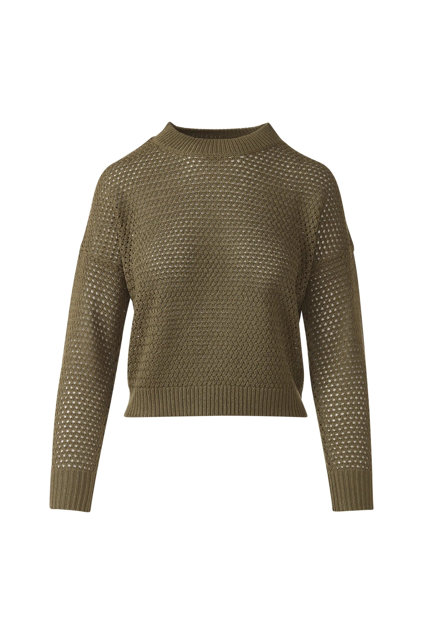 LSSN6-198 KINROSS BasketWeave Crew Pull over