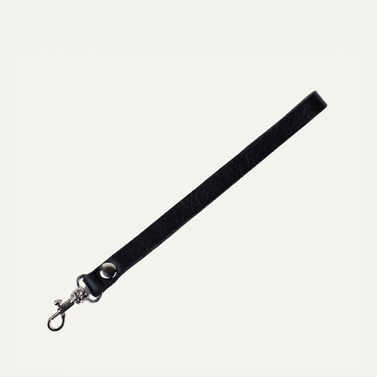 Wristlet Strap Attachment Pauly Jen | Black + Silver Hardware