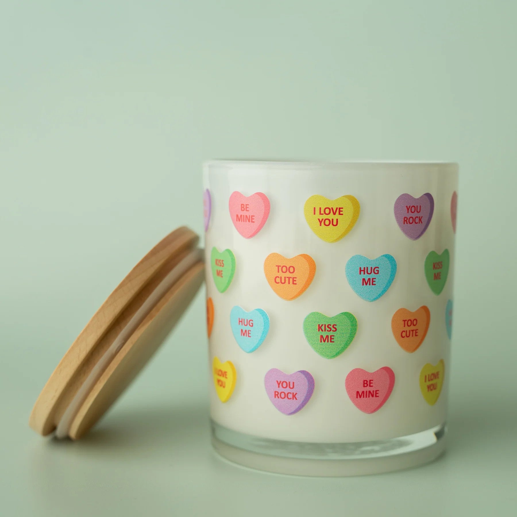 57VSch Unplug Soy Candles Candy Hearts