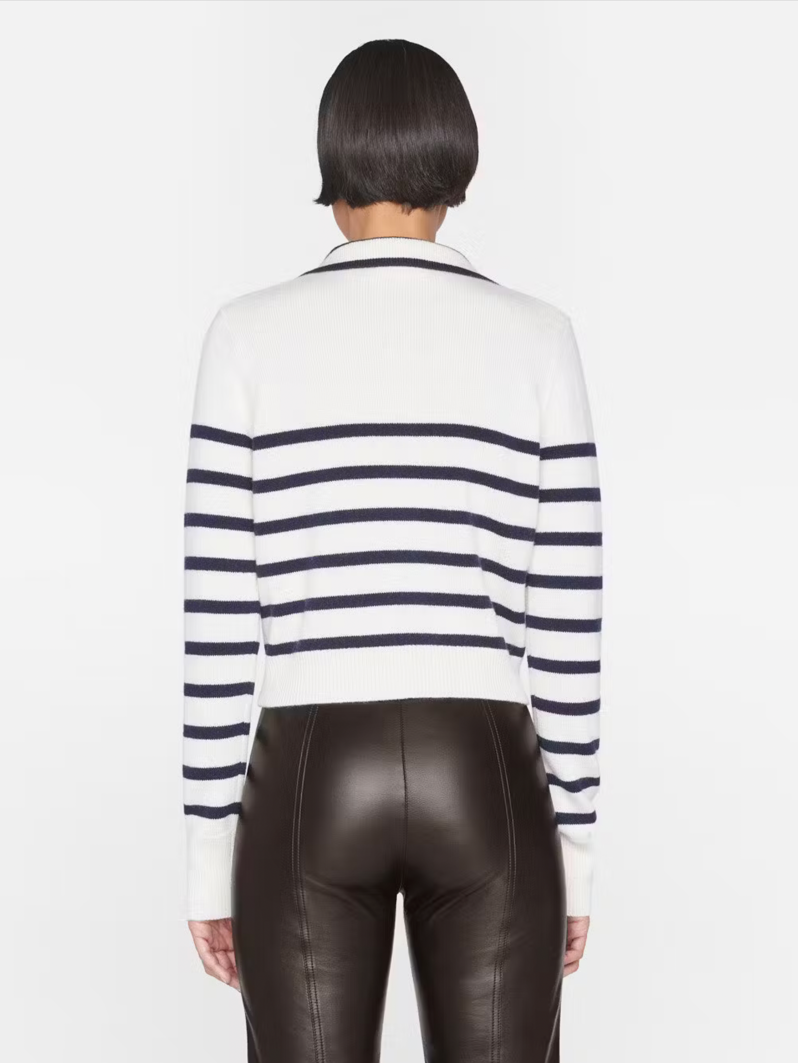 LWSW1846wm FRAME Mariner Cashmere Cardigan