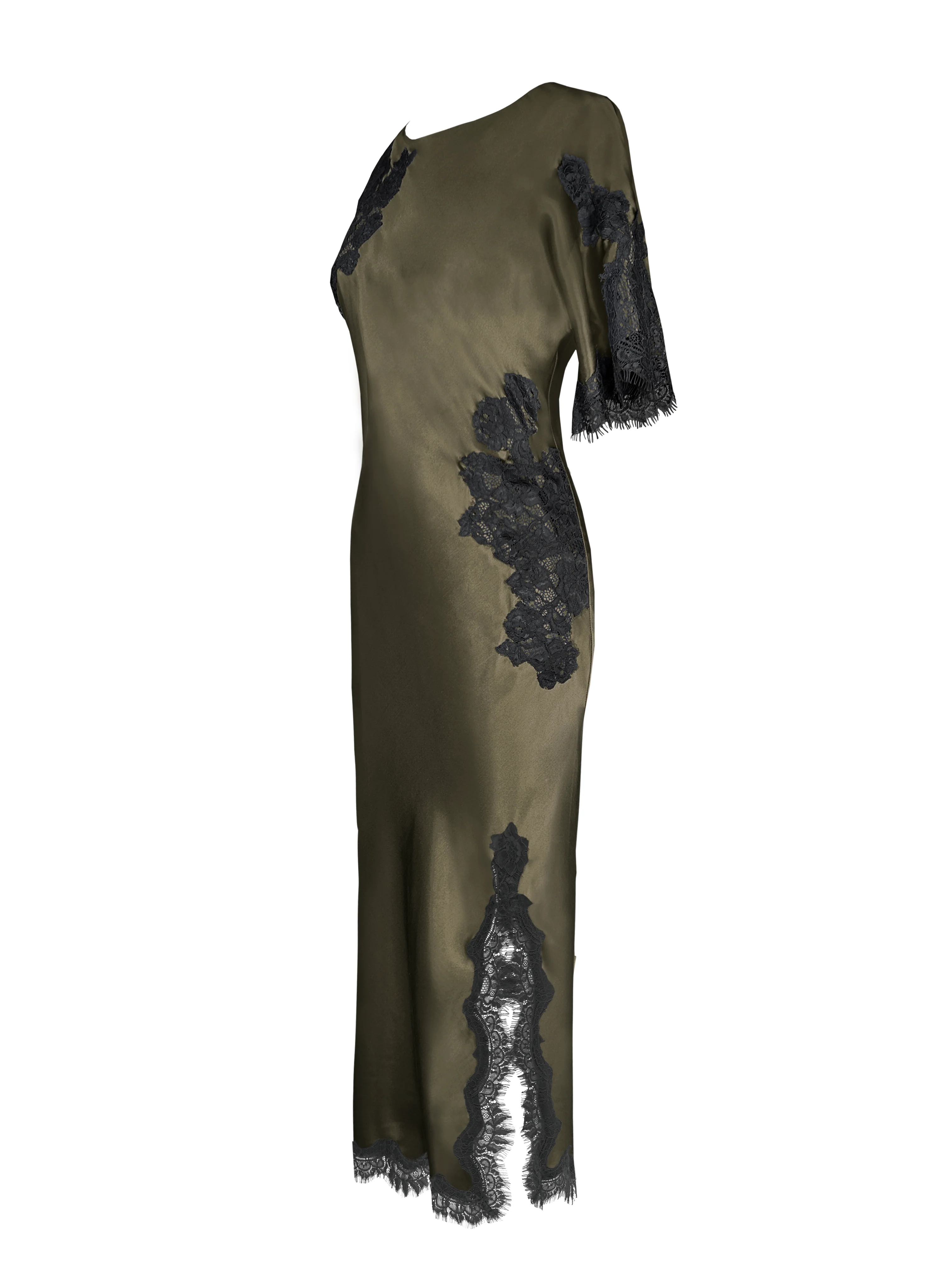 GH6057mgb Gold Hawk Luna Long Bias Dress