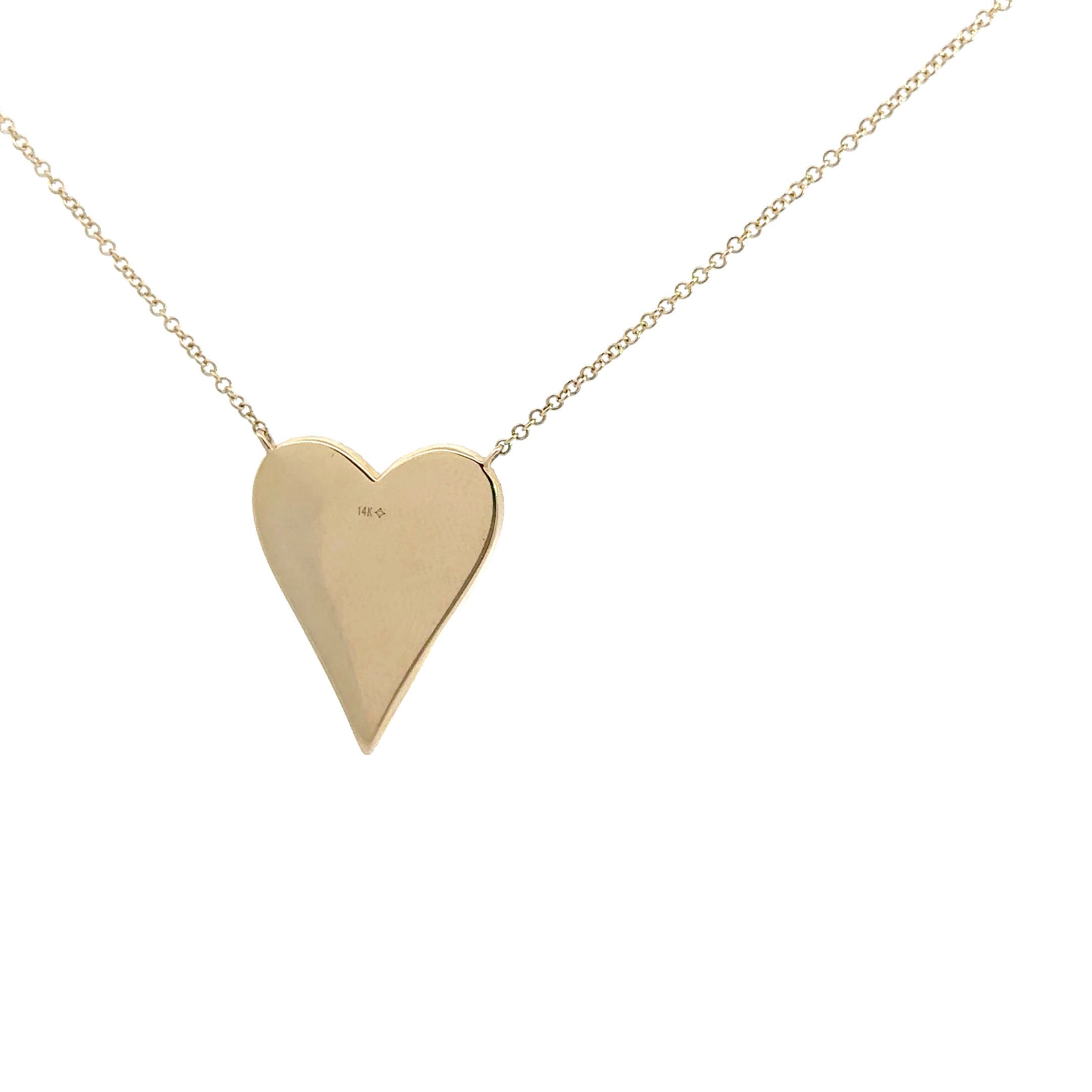 WD1200 14kt Gold with Black Onyx and Diamond Halo Necklace
