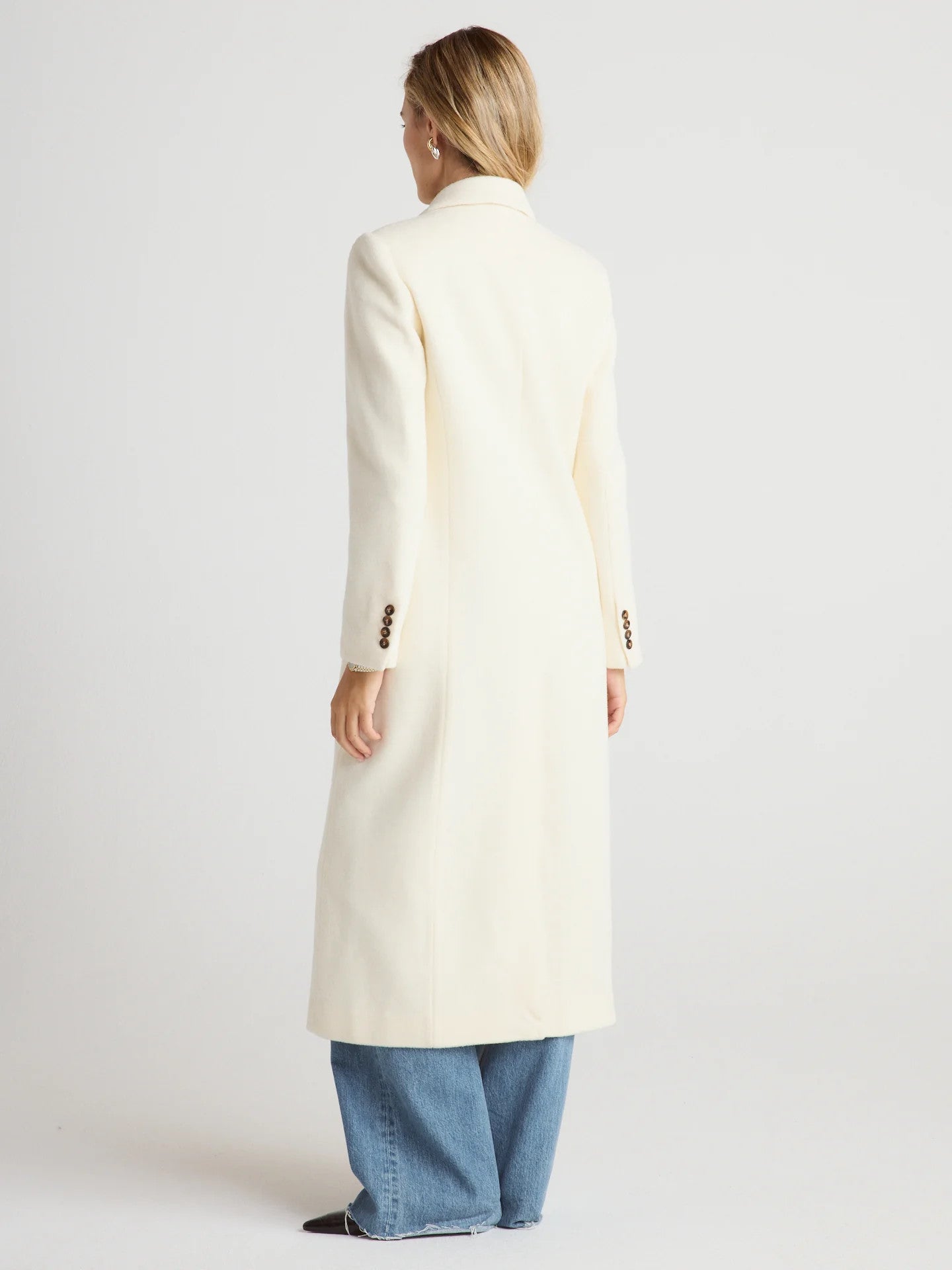 CT25W02 W.CASHMERE ROMANA Double Breast Coat