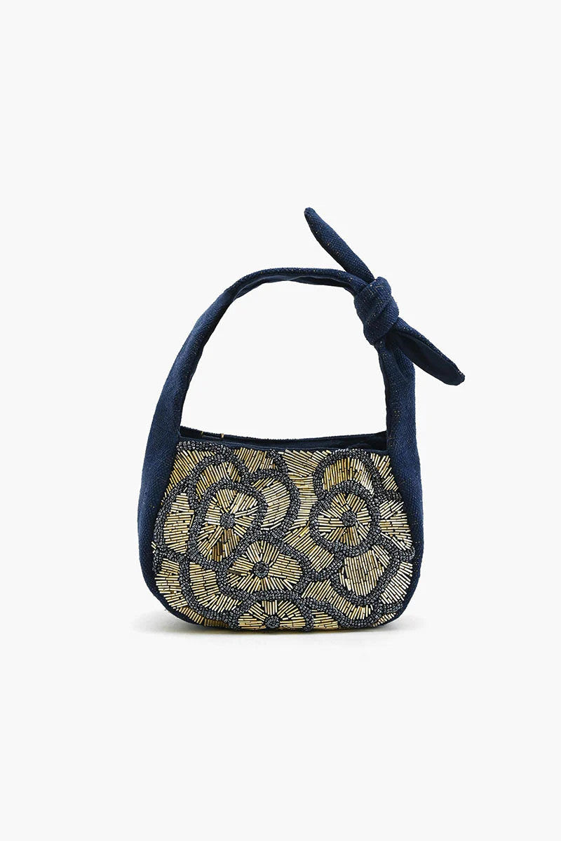 American & Beyond Royal Flower Knot Bag