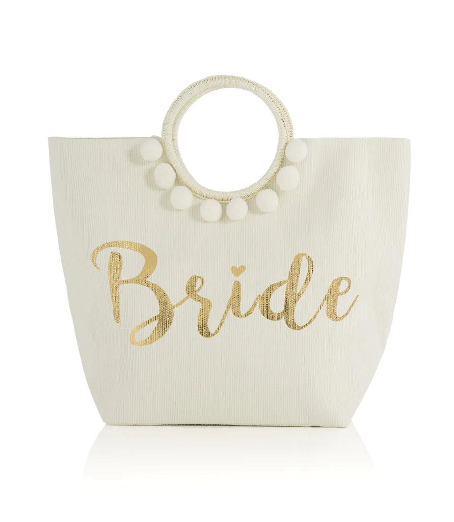 01-02-054I ShiraLeah Mia "BRIDE" Tote