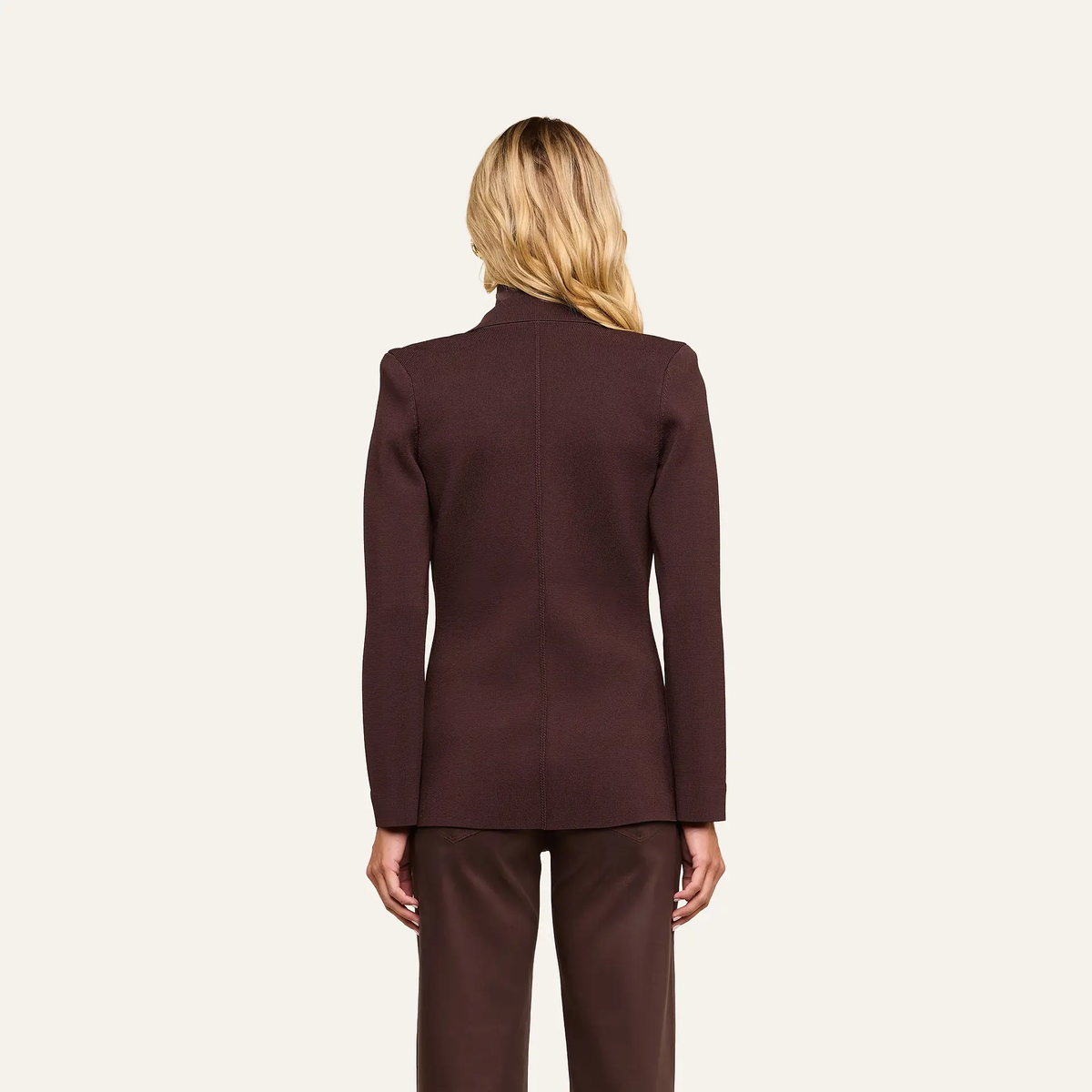 80200nxoDj L'AGENCE The Amelia Knit Blazer