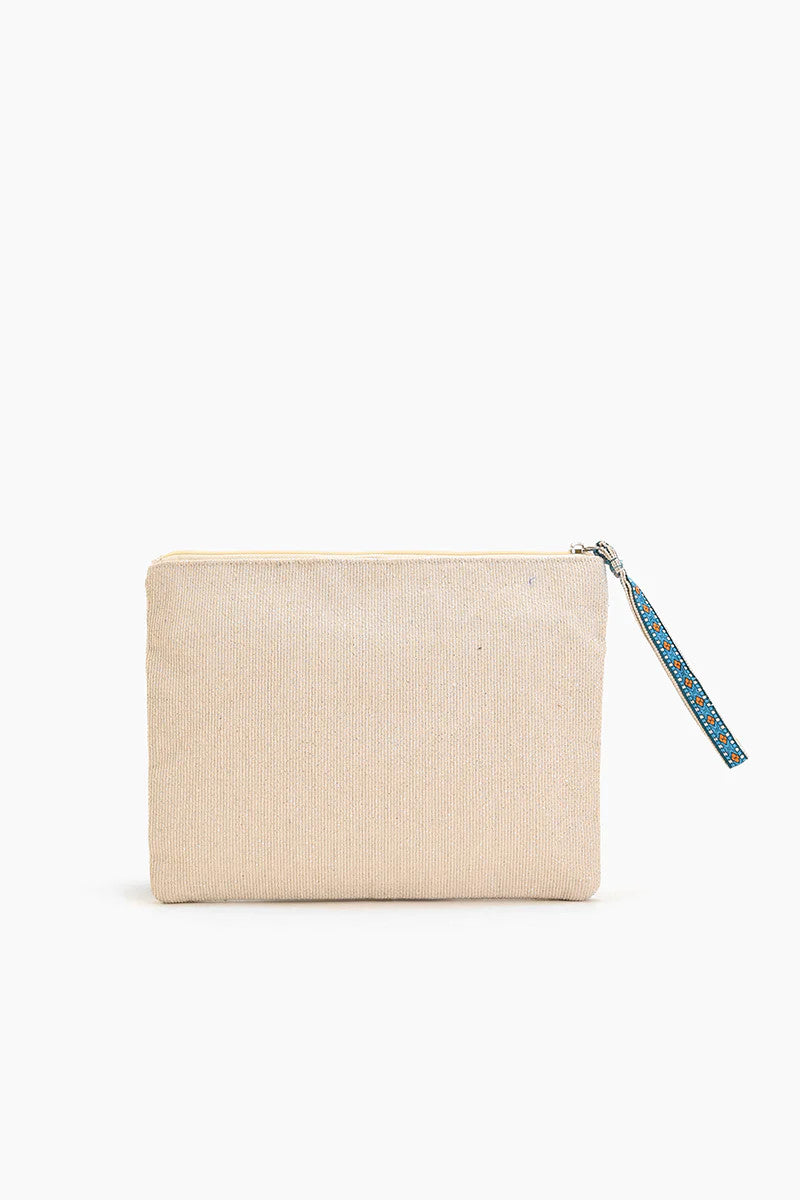 A570790b America & Beyond Blessed Embellished Wristlet Clutch