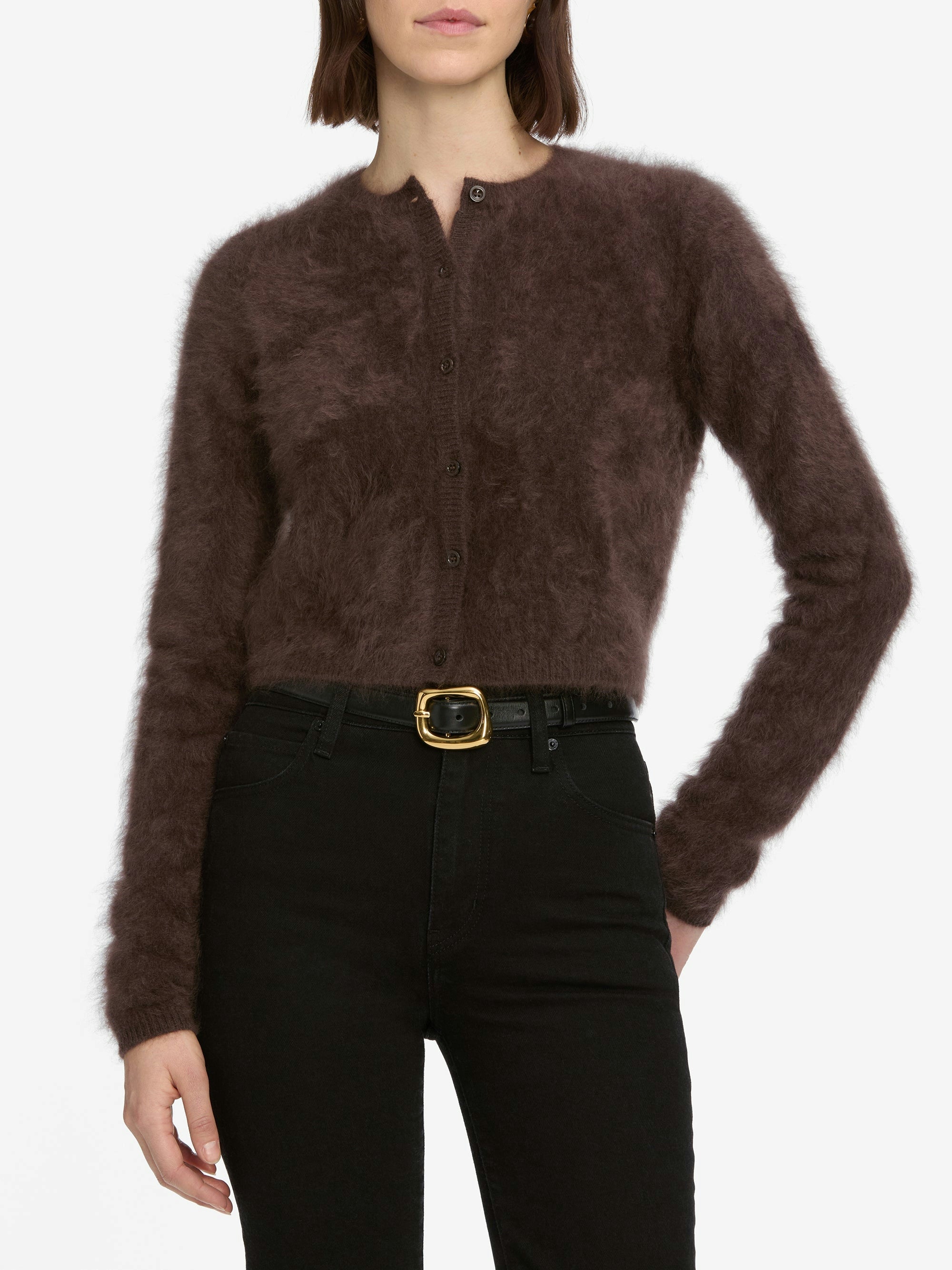 WF25KSW046c FRAME The Teddy Cardigan