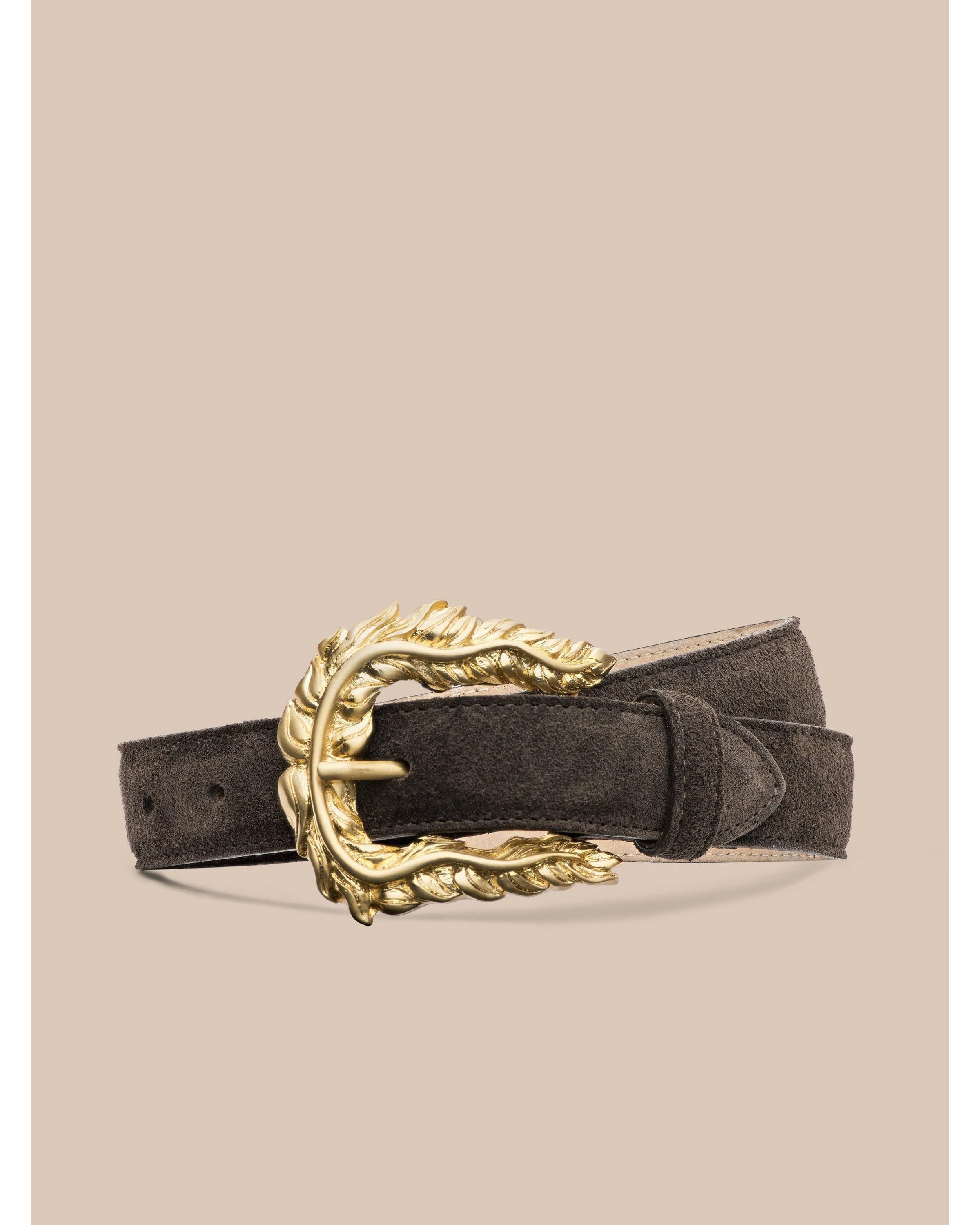 L4008cs L'AGENCE Sedaris Feathred Edge Belt