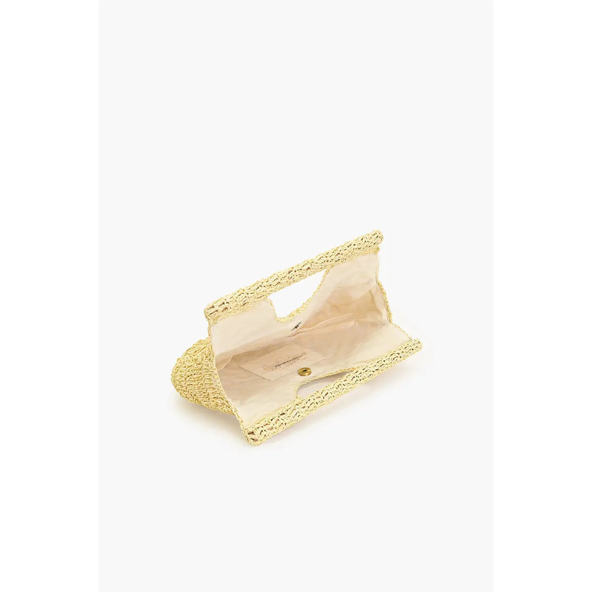 AB25-1504 America & Beyond Straw Clutch