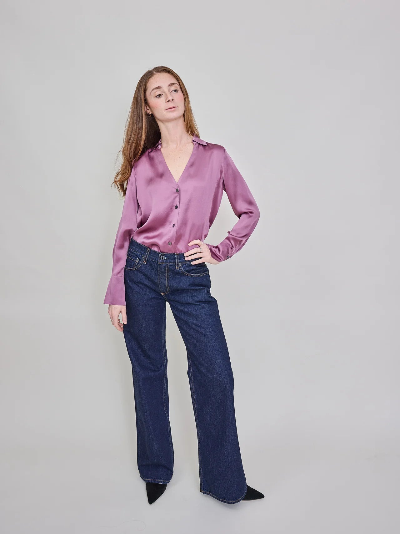 T1893b Go Silk Go Clean Up Nicely Blouses