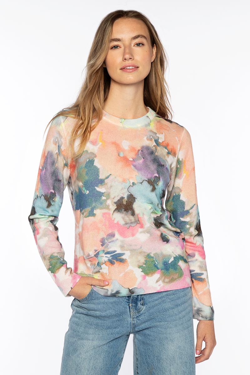 LRSC5-205m Kinross Maldives Floral Print Crew