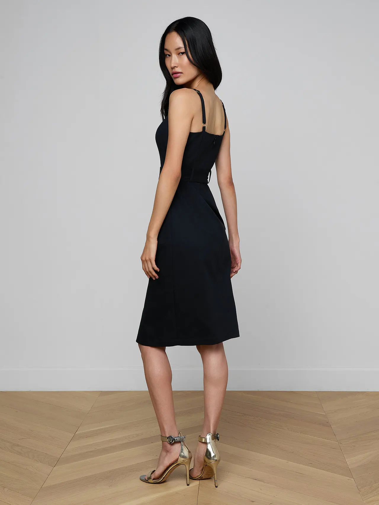 61638ctb2 L'Agence The Ida tank Dress
