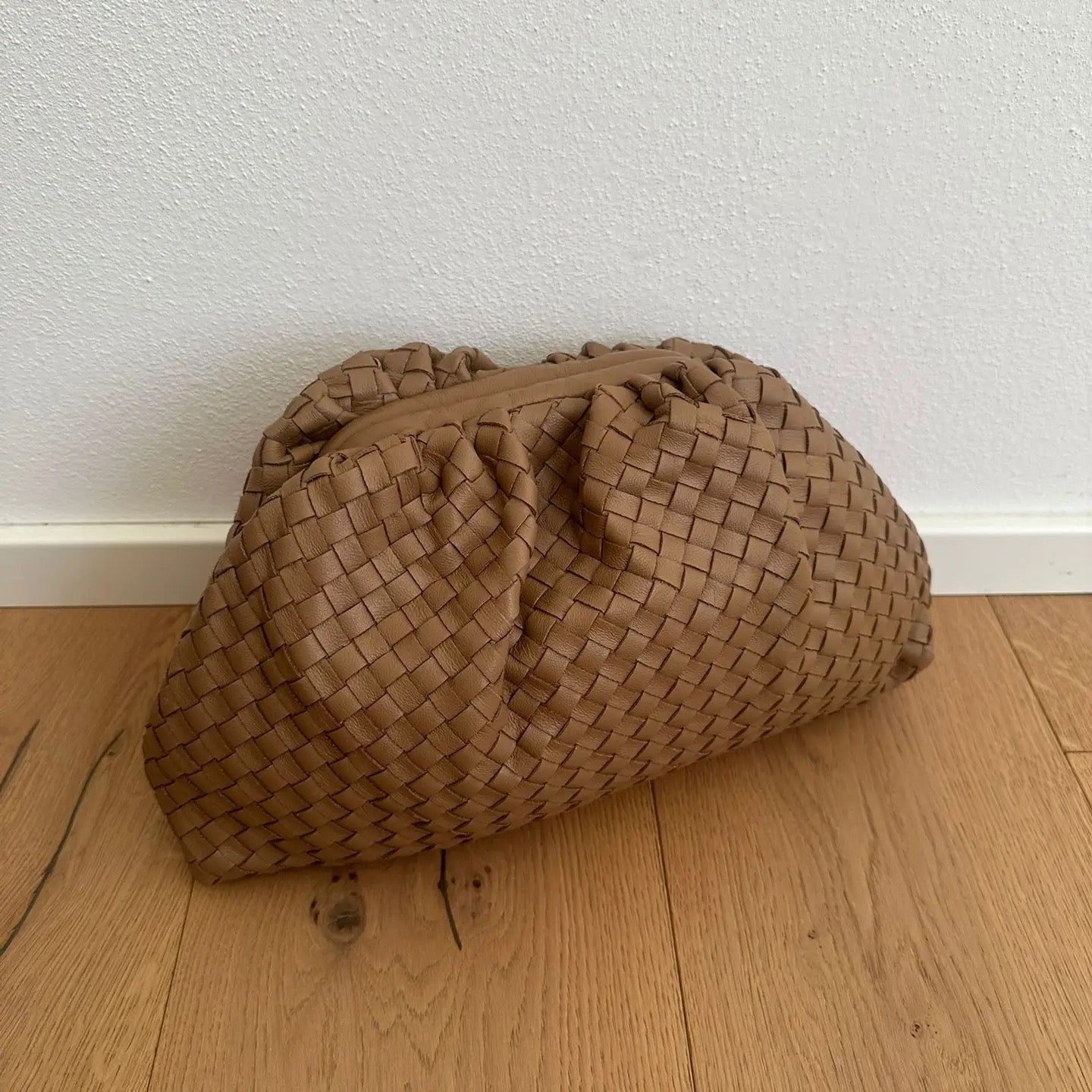 Pounaigvp1 ZH Bags Pouch Nappa Weave Bag