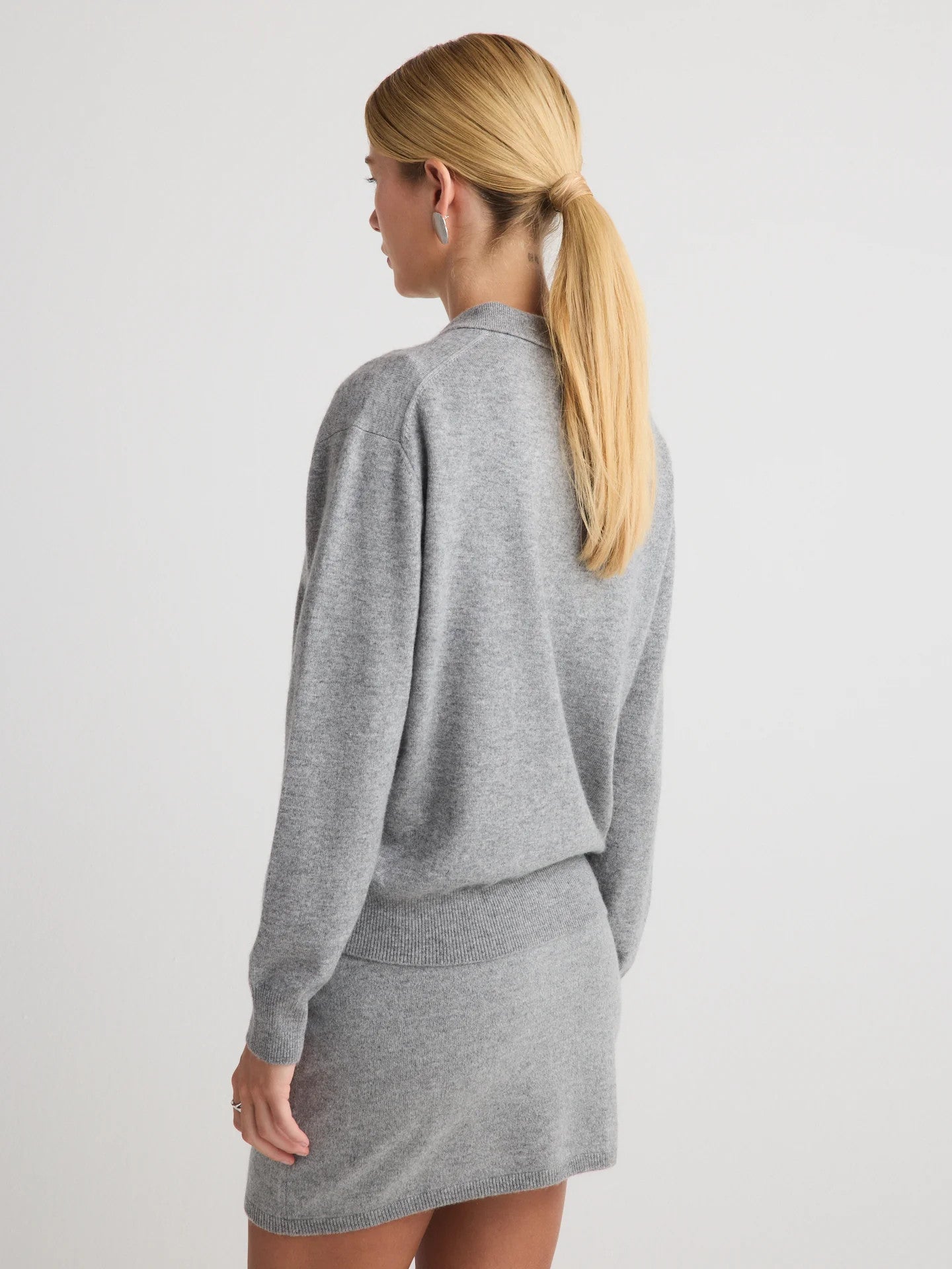 26SS06i W.CASHMERE Piper Cashmere Polo Sweater