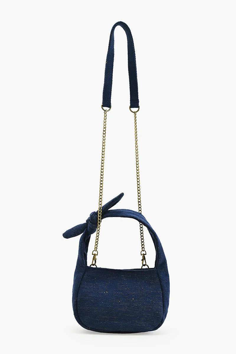 American & Beyond Royal Flower Knot Bag