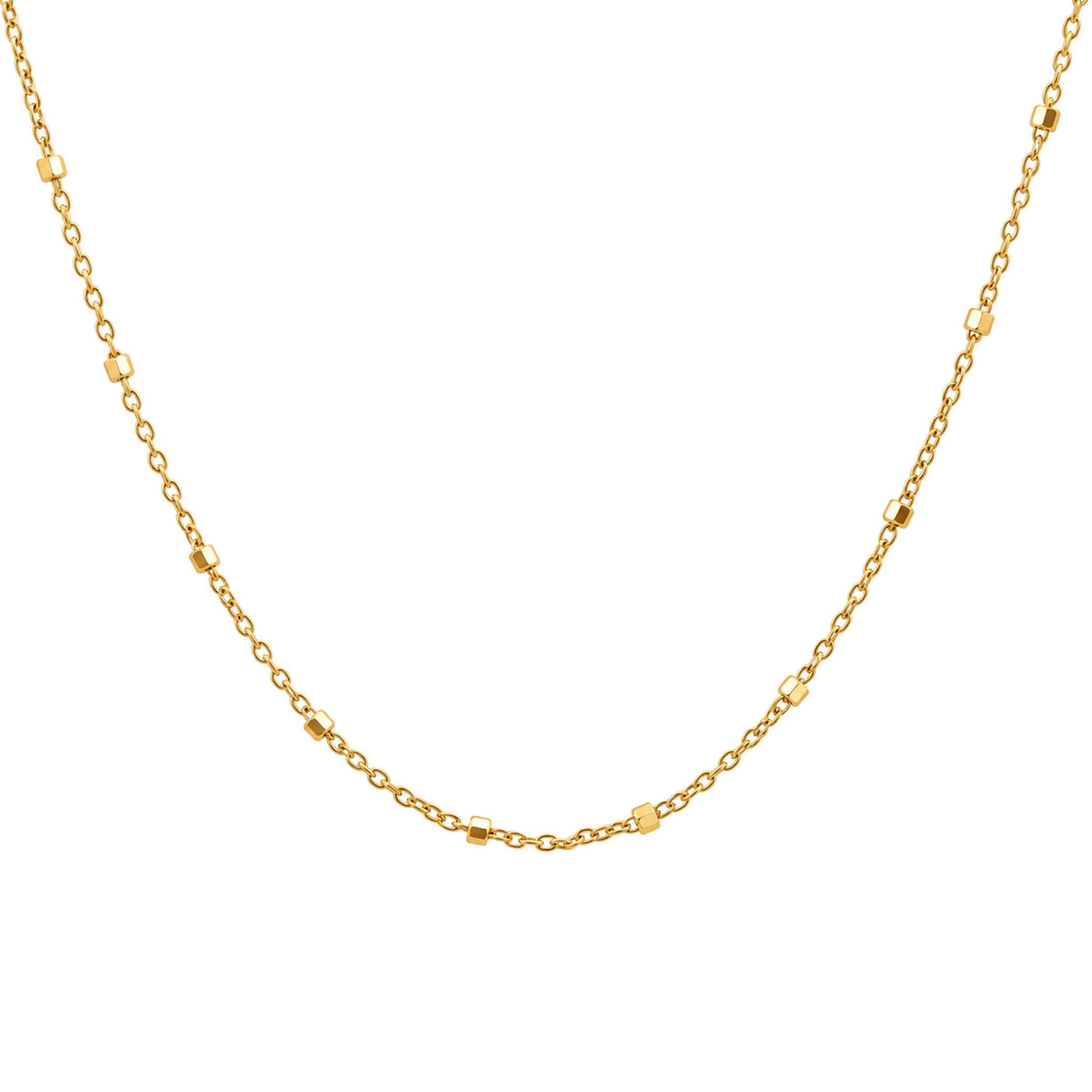 18 inch 14kt gold Twinkle Ball Chain