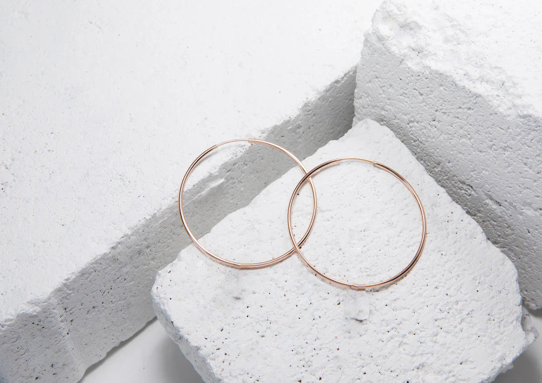 LG112 LOVE Grenades 14kt Goldfill Eternity Hoop