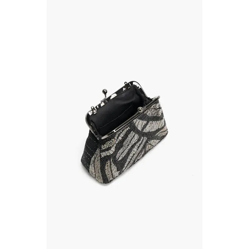 AB24-1062 America & Beyond Midnight Frame Clutch