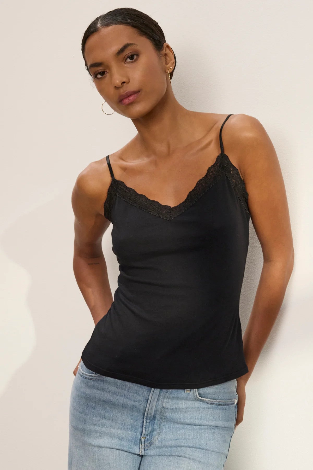 INDIE07b Velvet Lace Cami