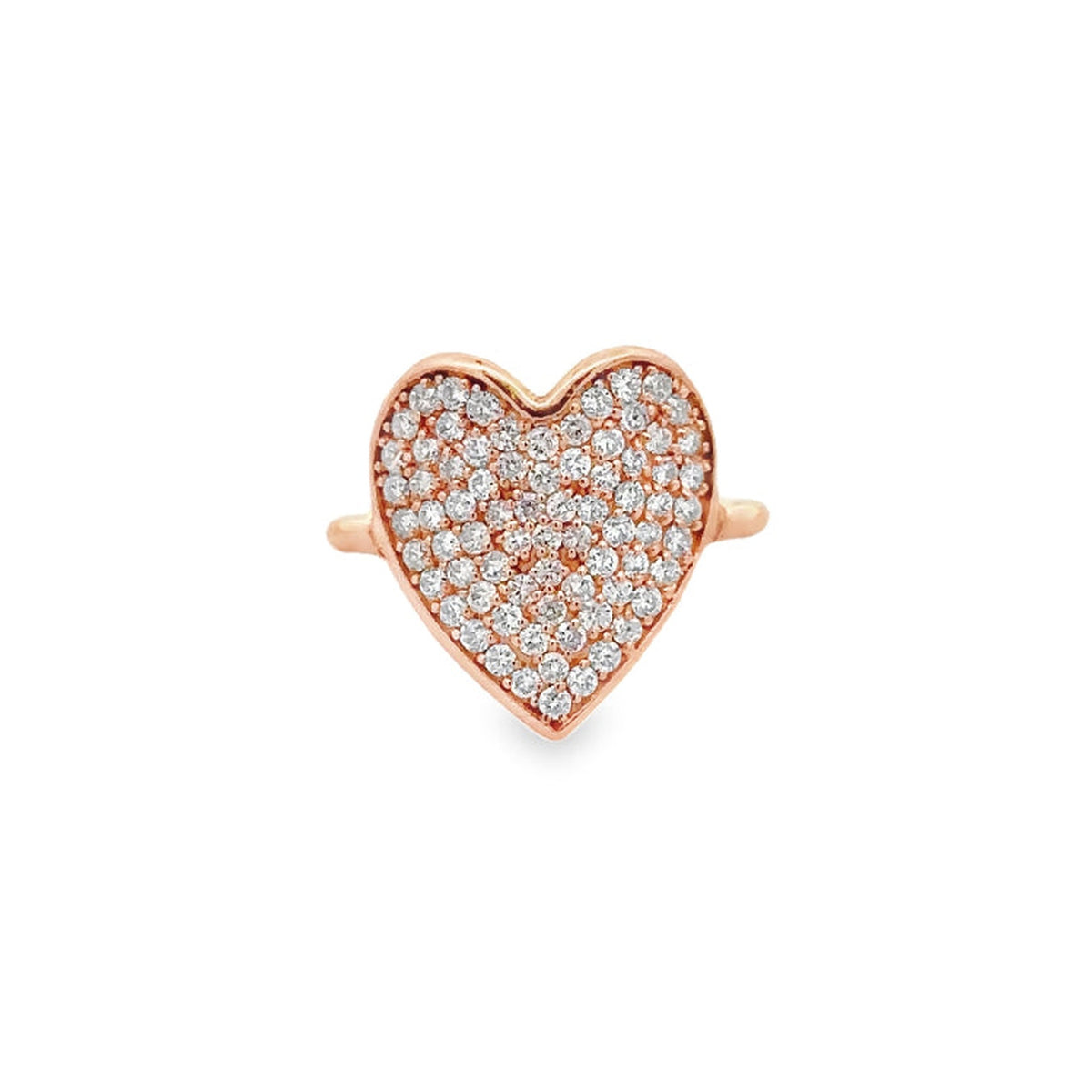 WD1304 Large Pave Heart