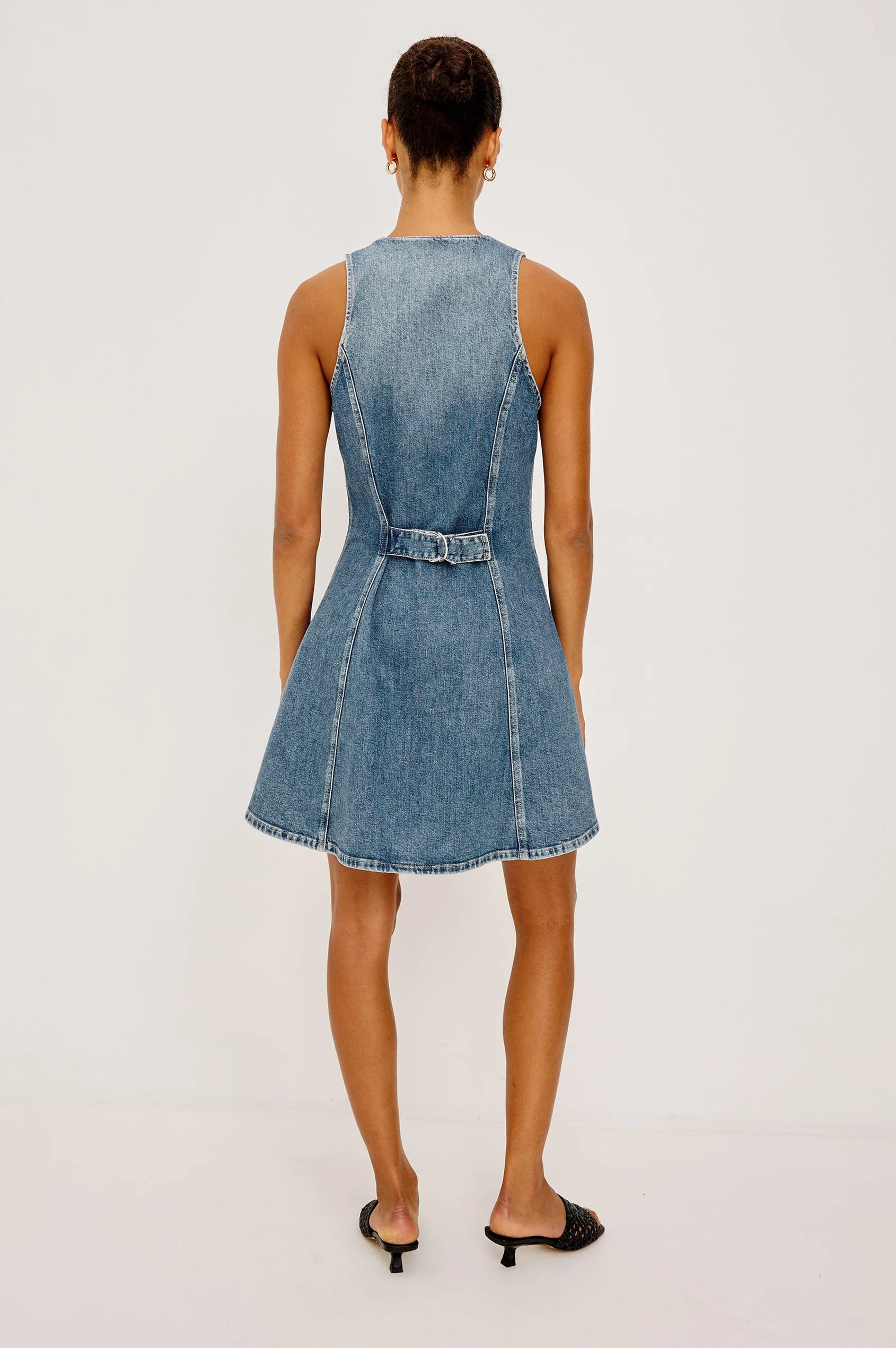 714A-173G-8679 Rails The Anaheim Denim Dress