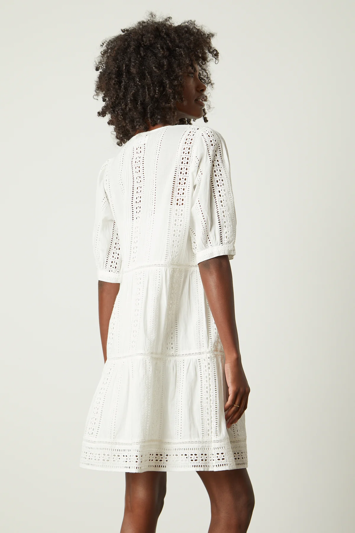 Margaret06c Velvet Embroidered Dress