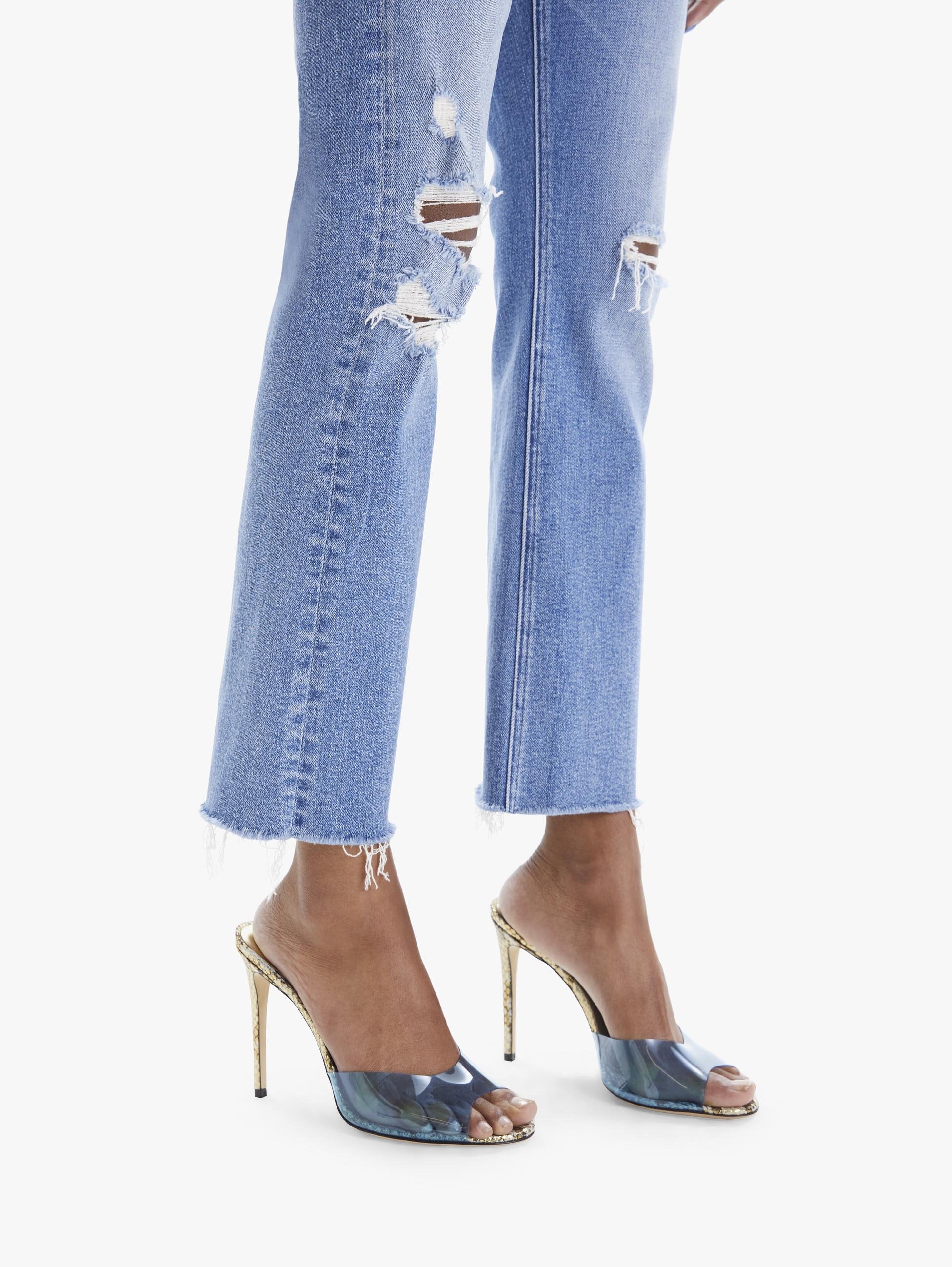 10326-1008pLAP MOTHER The tripper Ankle Fray