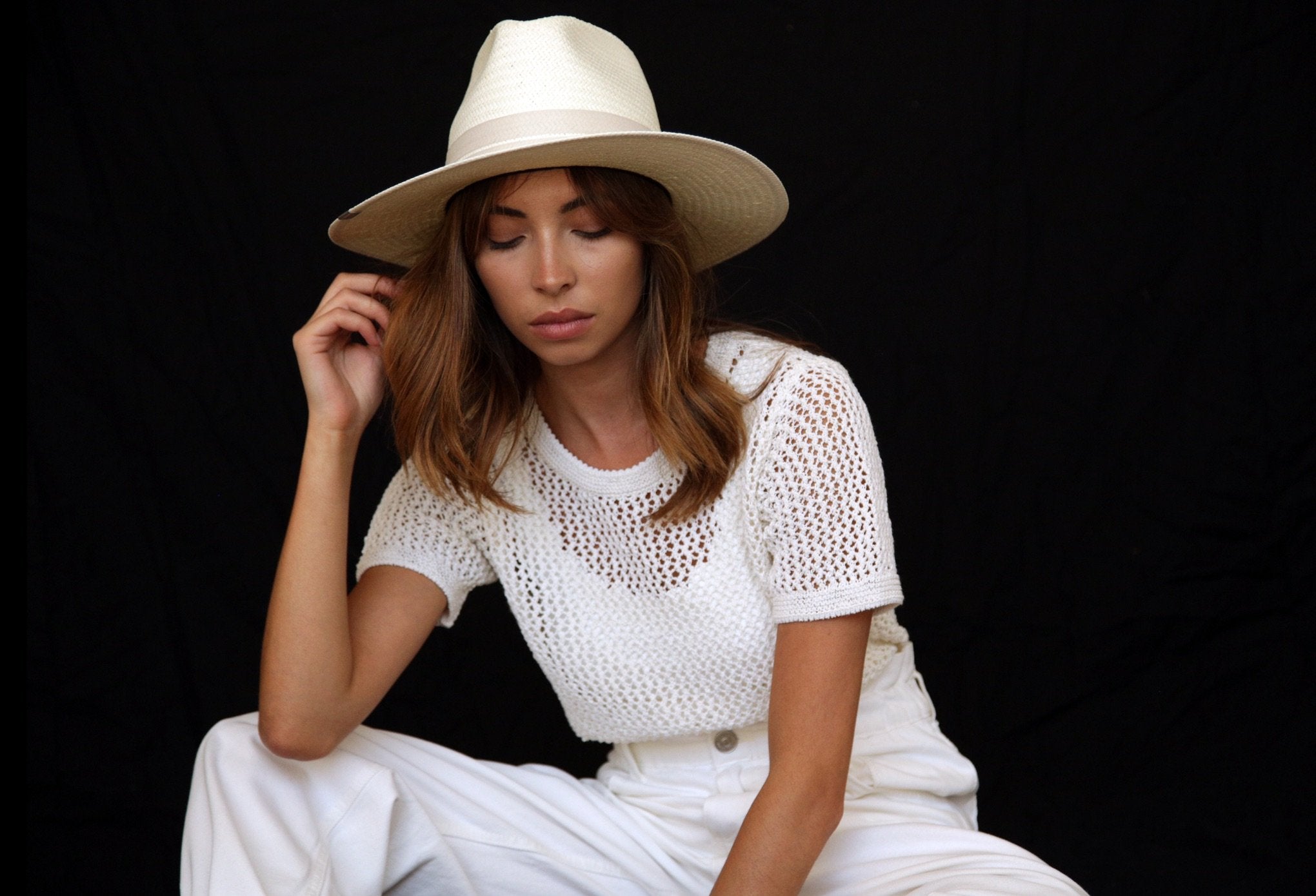 Wynn Kin The Label Package Straw Hat