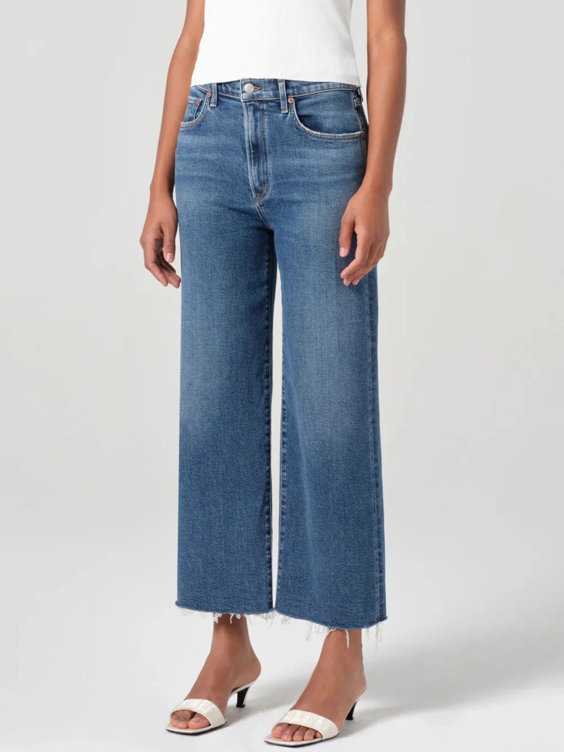 A9190-1256m Agolde Harper Crop Jean